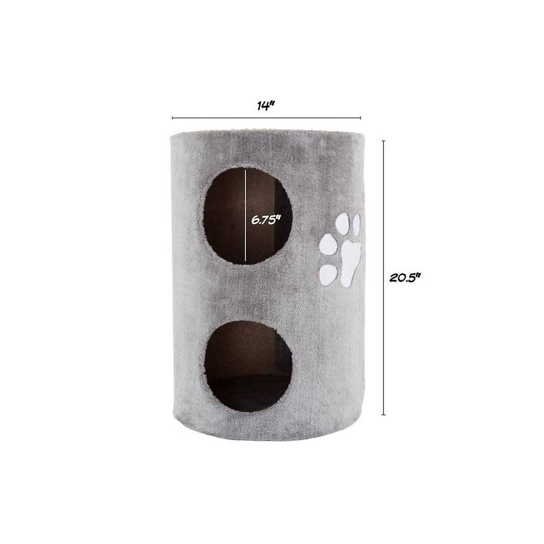 Pet Adobe 2-Story Cat Condo & Scratching Pad 129409XSV
