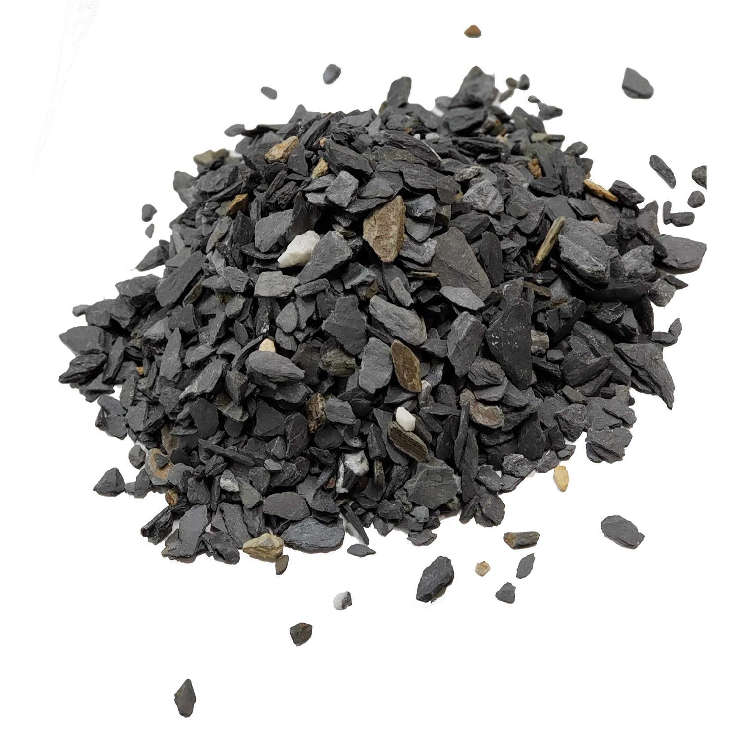 Small World Slate & Stone Natural Slate Stone 1/8 to 1/4 inch Slate Gravel