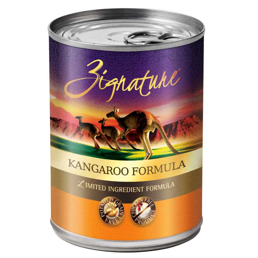Zignature Kangaroo Limited Ingredient Canned Dog Food, 13-oz, 12 ct