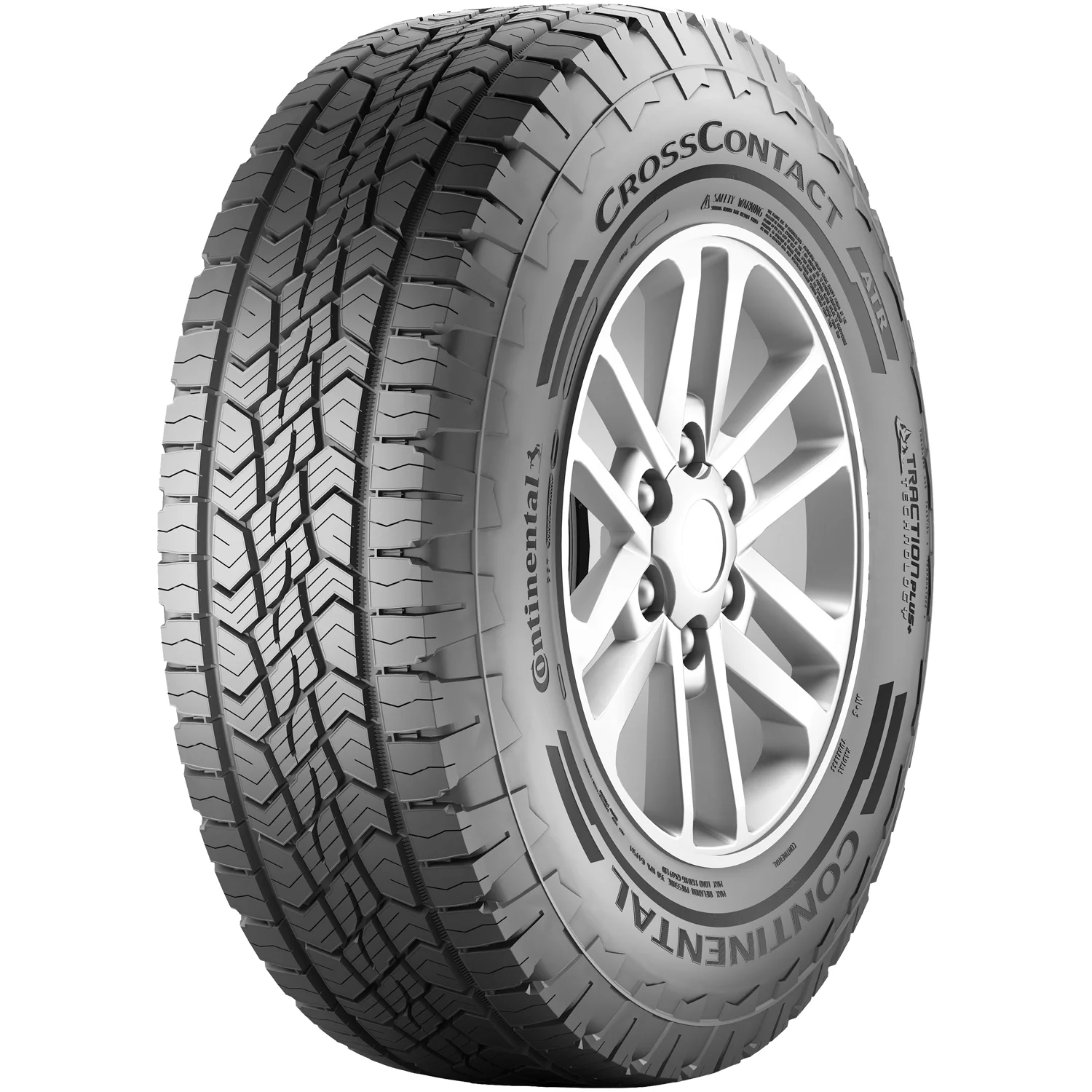 Tire Continental CrossContact ATR 225/65R17 102H AT A/T All Terrain Fits: 2018-23 Chevrolet Equinox LT. 2015-17 Subaru Outback 3.6R Touring