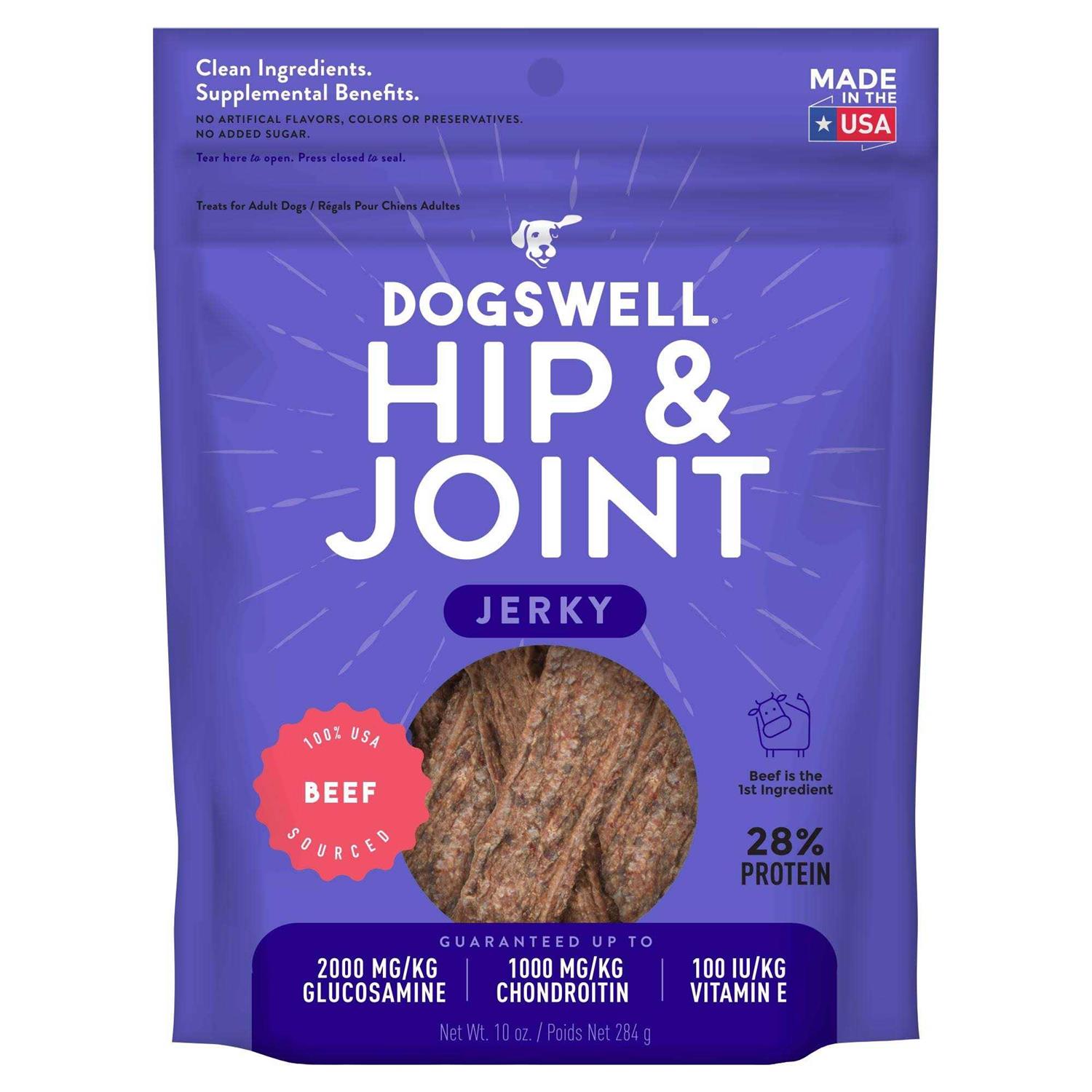 Dogswell Hip & Joint Beef Jerky