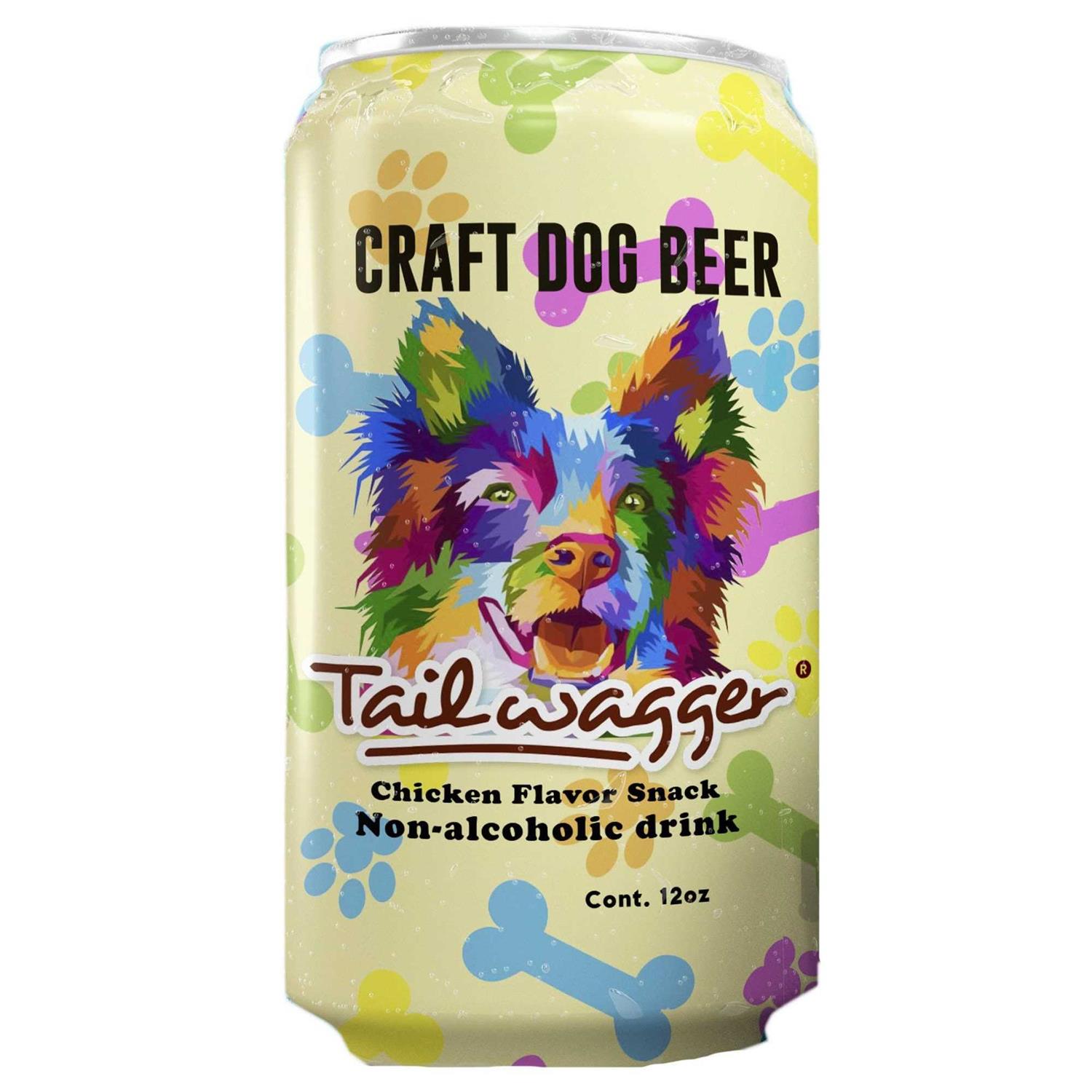 Tailwagger 4-pack 12 oz Chicken Porter Dog Beer