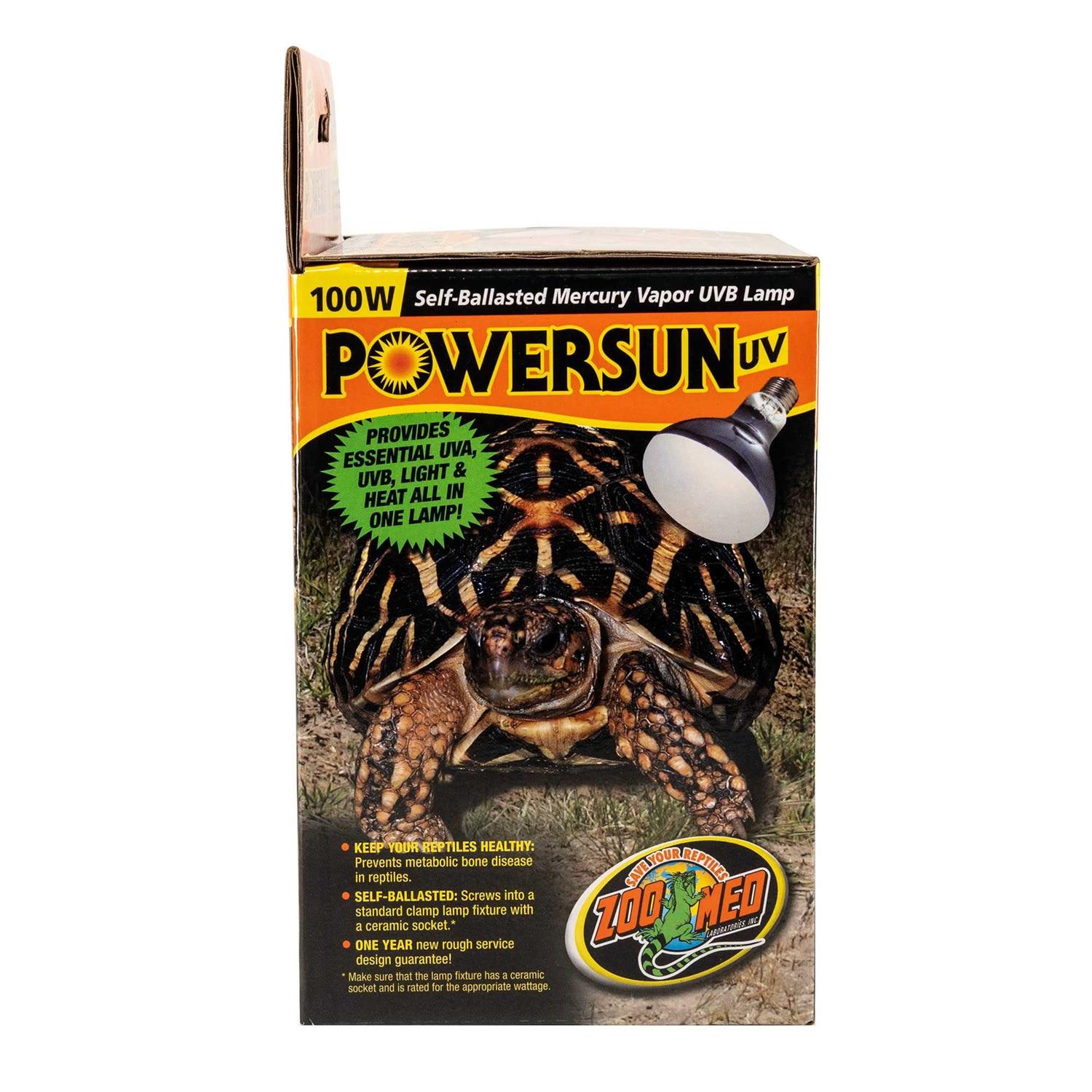 Zoo Med PowerSun UV Self-Ballasted Mercury Vapor UVB Lamp