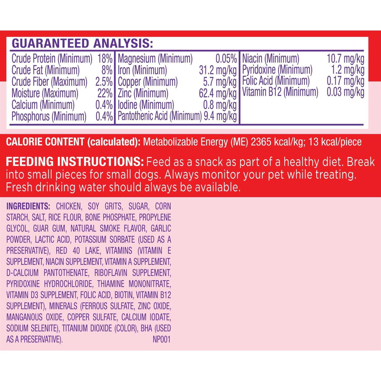 Milk-Bone Tender Hearts Soft & Chewy Dog Treats