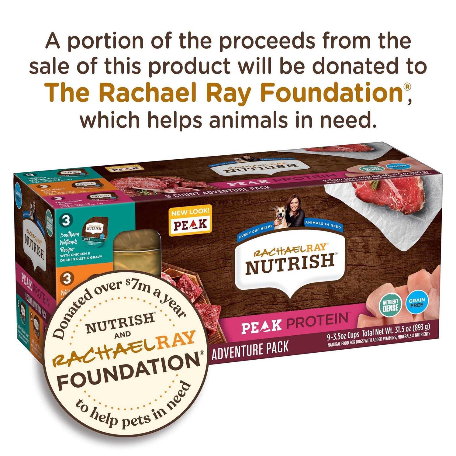 Rachael Ray Nutrish Peak Grain-Free Adventure Variety Pack Wet Dog Food