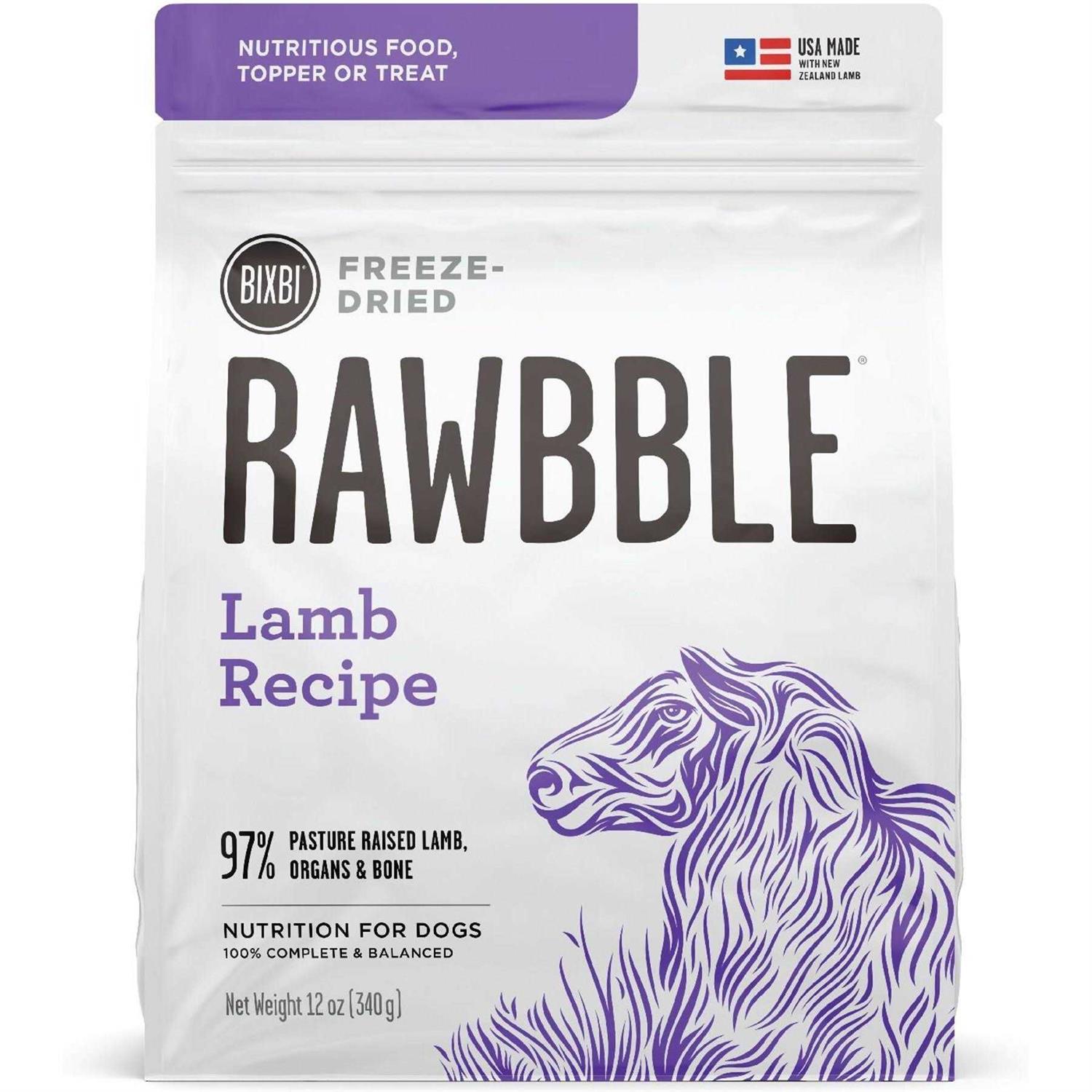 Bixbi Rawbble Freeze-Dried Dog Food