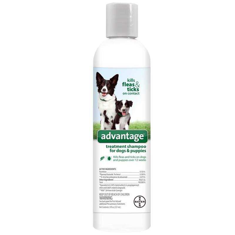 Advantage Flea & Tick Treatment Shampoo for Dogs & Puppies