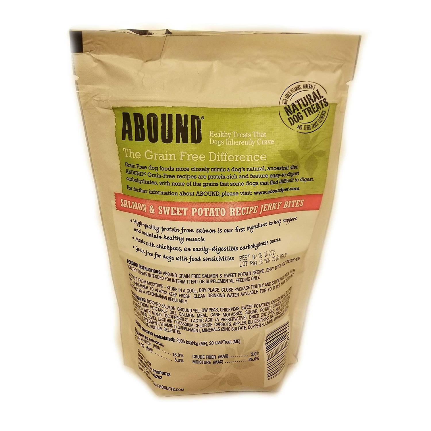 Abound Grain Free Jerky Bites Dog Treats