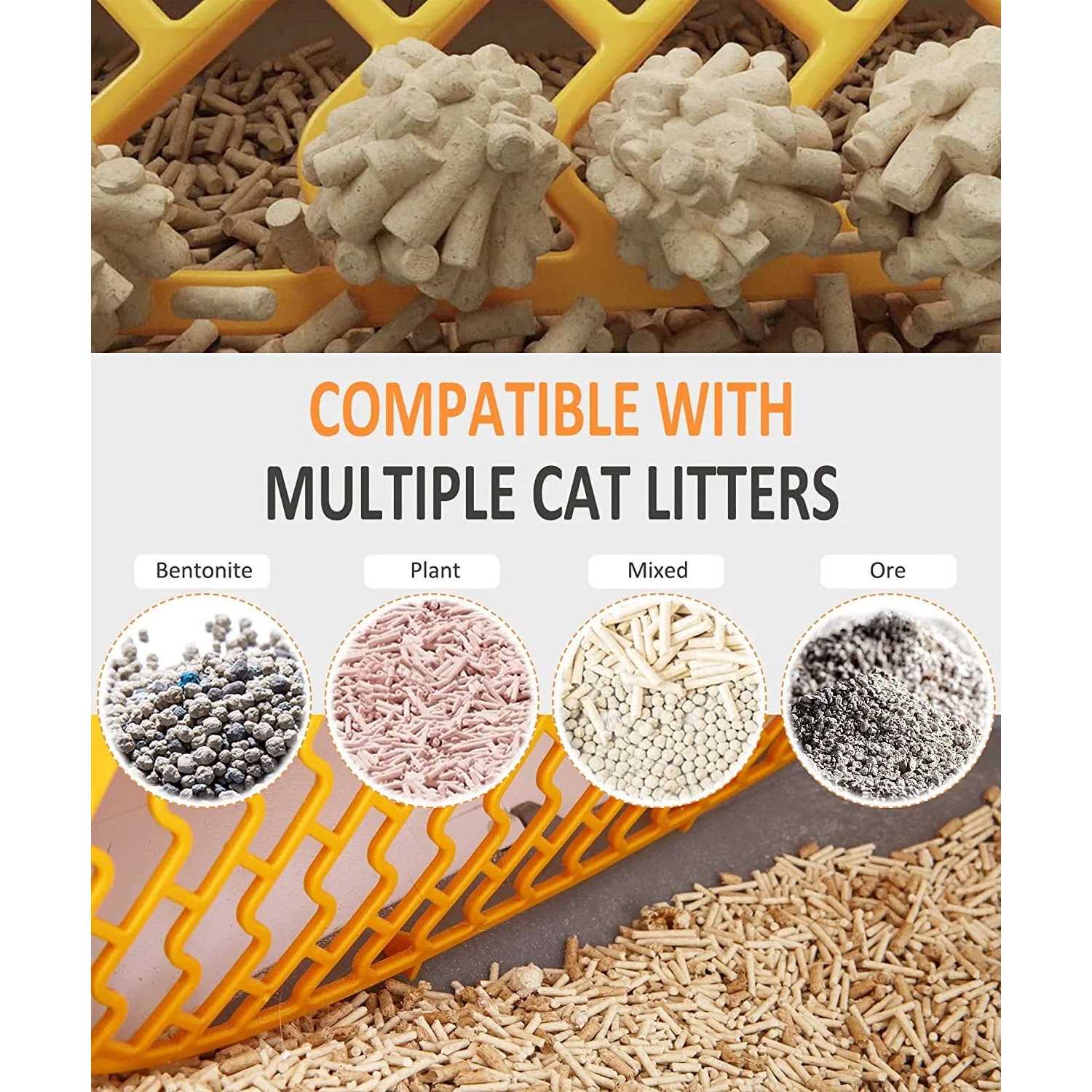 Lemulegu Self-Cleaning Cat Litter Box Automatic Cat Litter Box with APP Control