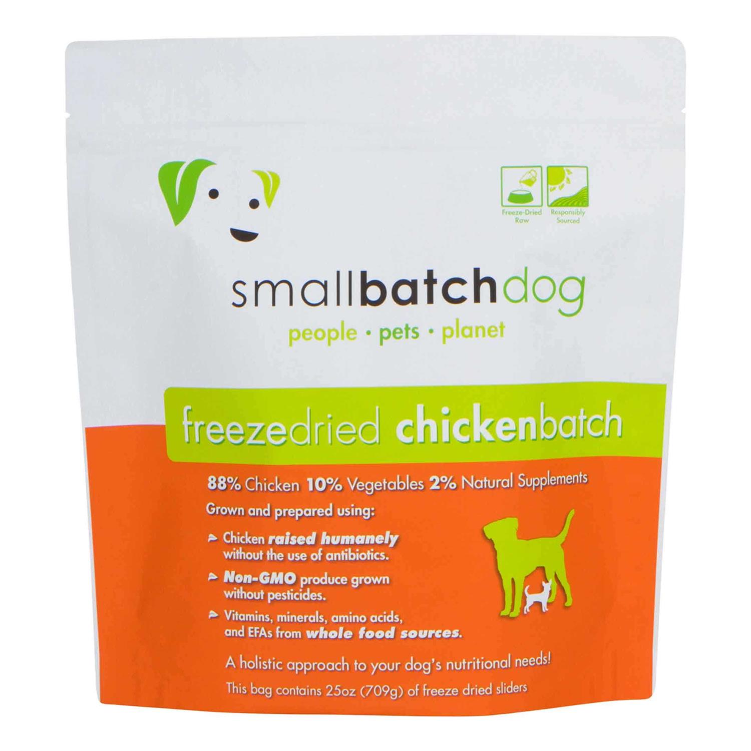 Smallbatch Freeze-Dried Chicken Dog Food