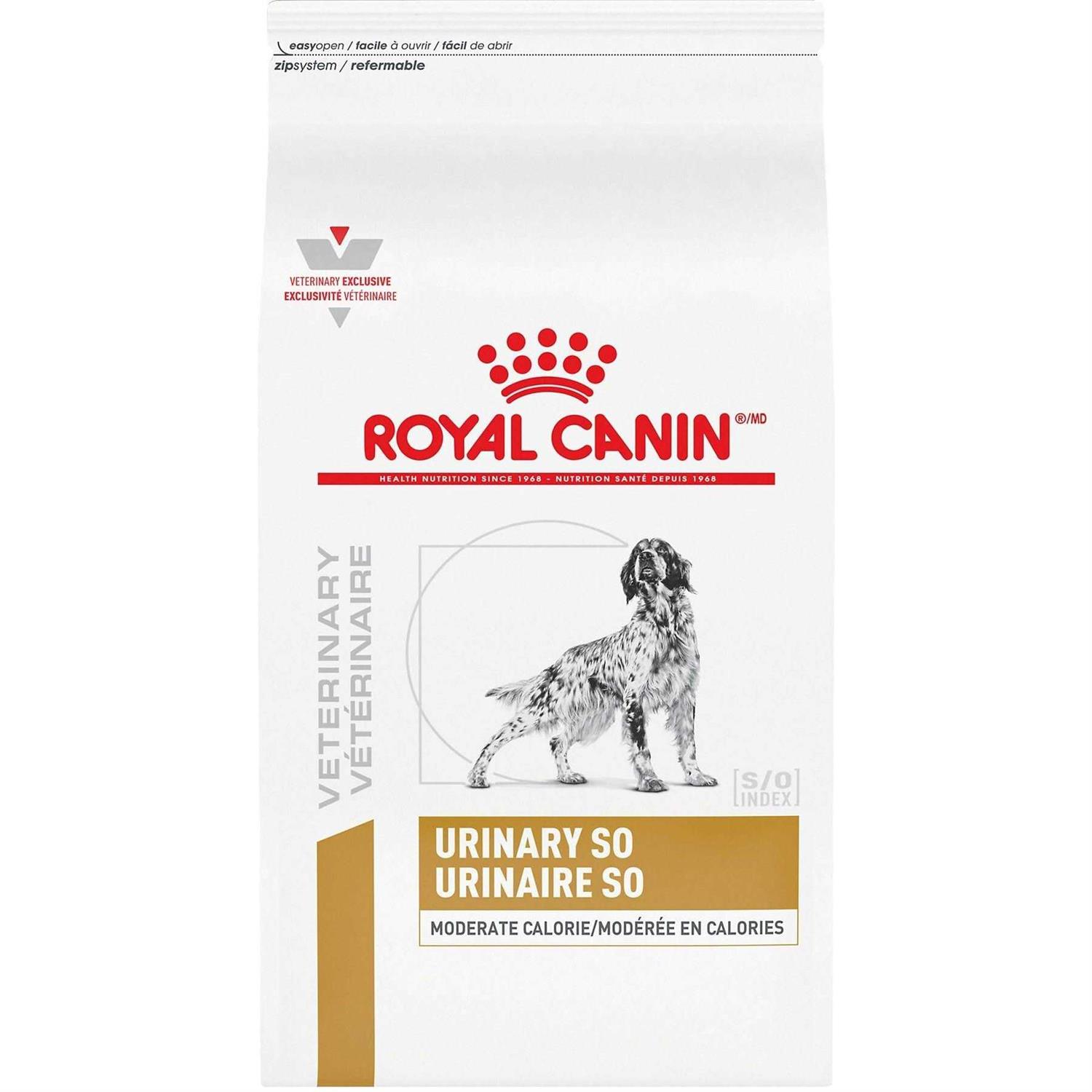 Royal Canin Veterinary Diet Urinary SO Moderate Calorie Dry Dog Food