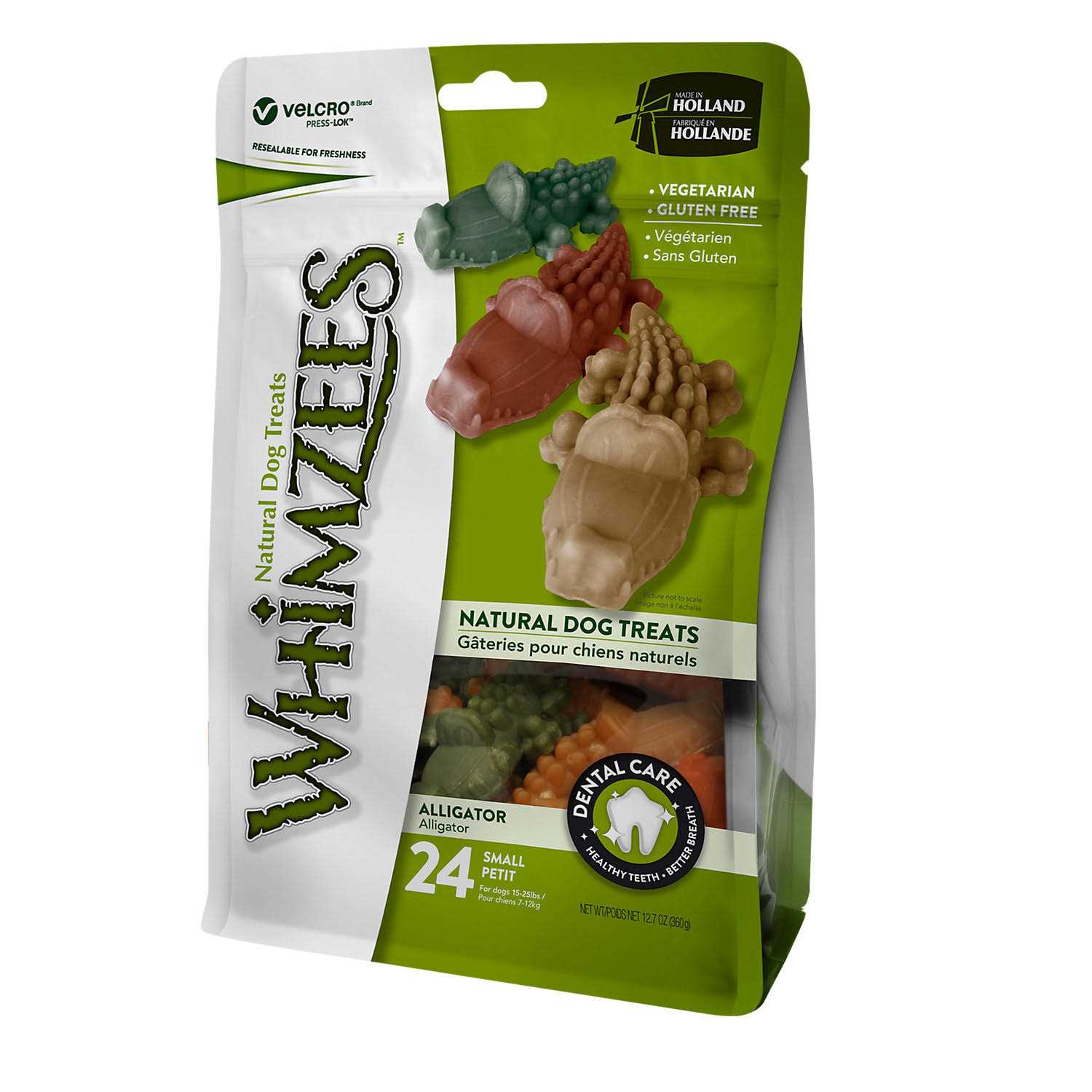 Whimzees Alligator Dental Dog Treats