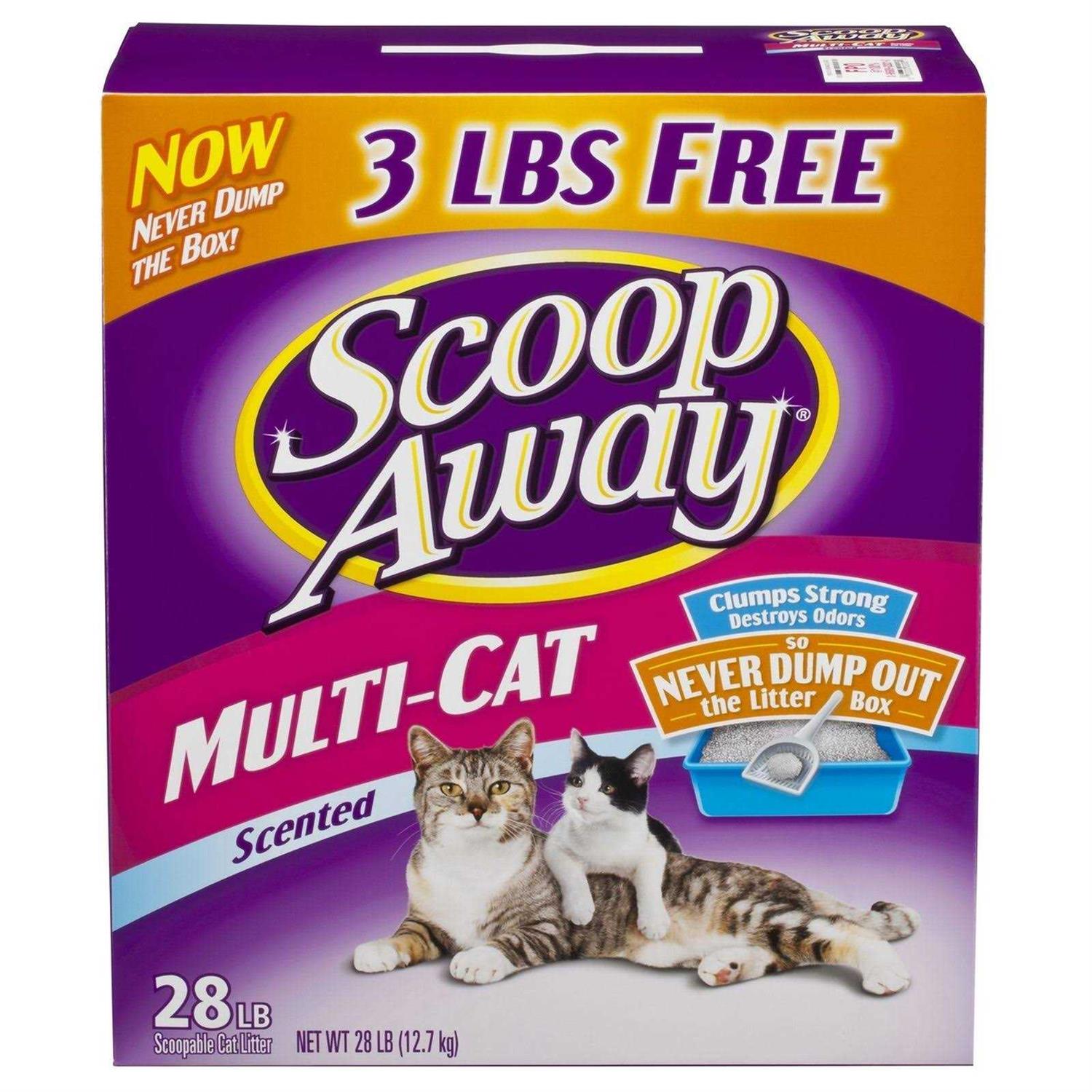 Scoop Away Clumping Cat Litter Multi-Cat