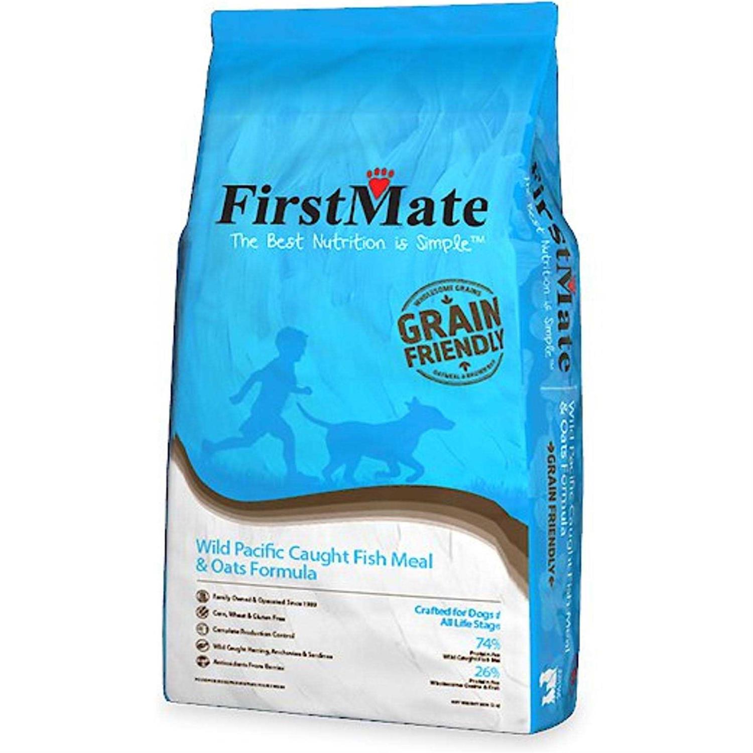 FirstMate Grain Friendly Dog Food Wild Pacific Caught Fish & Oats
