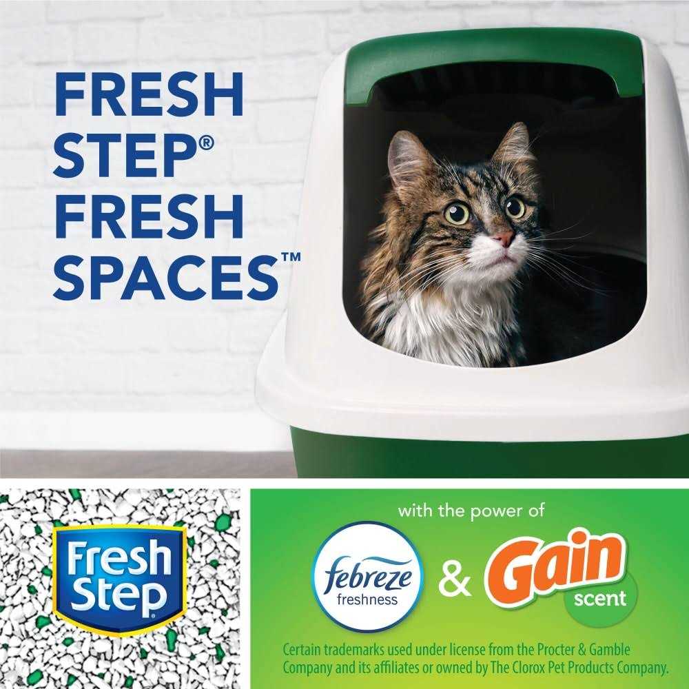 Fresh Step Febreze With Refreshing Gain Scent Clumping Cat Litter
