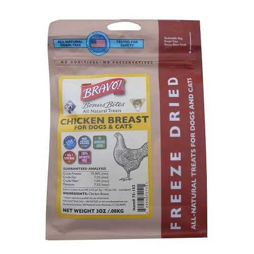 Bravo! Bonus Bites Freeze Dried Dog Treats