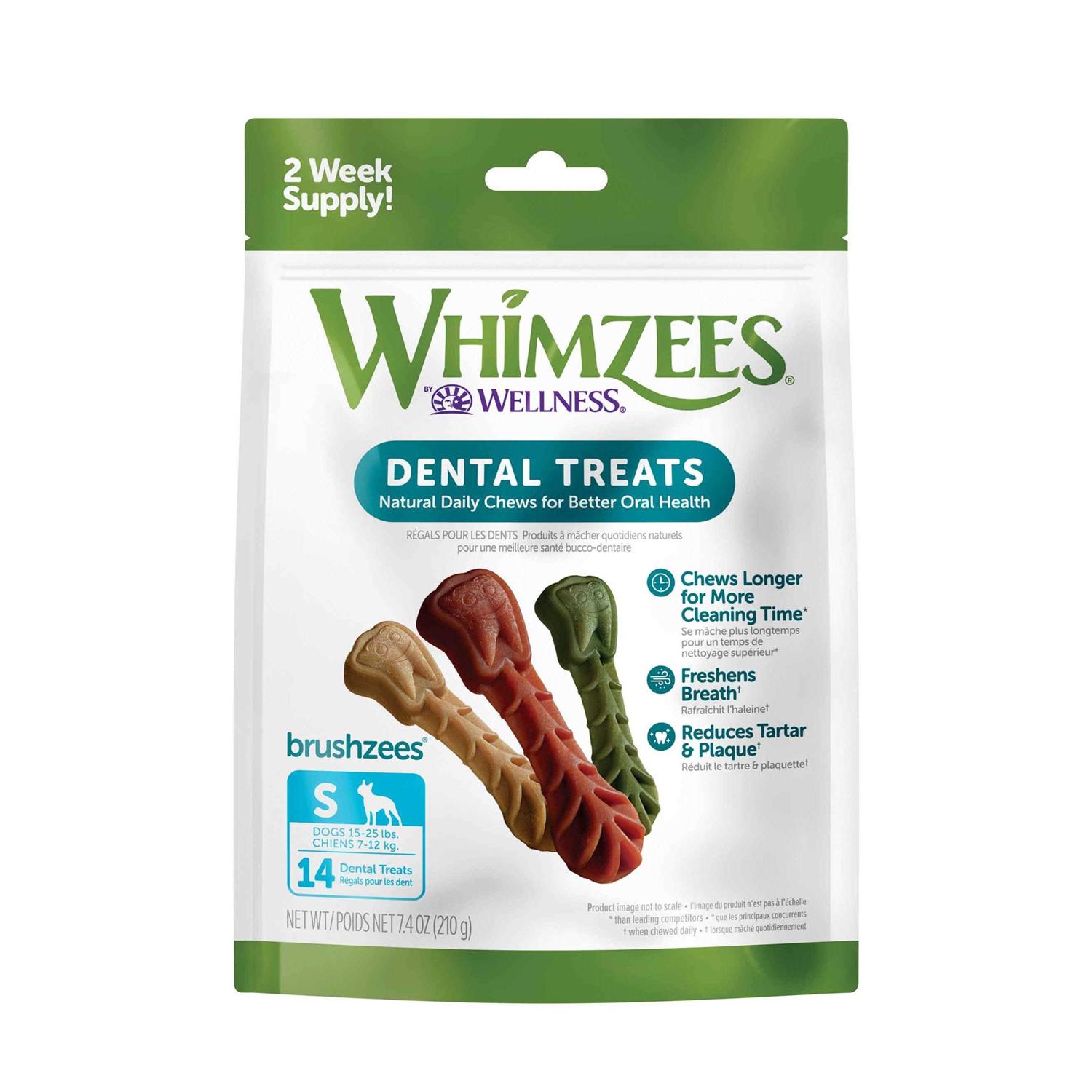 Whimzees Brushzees Dental Treats