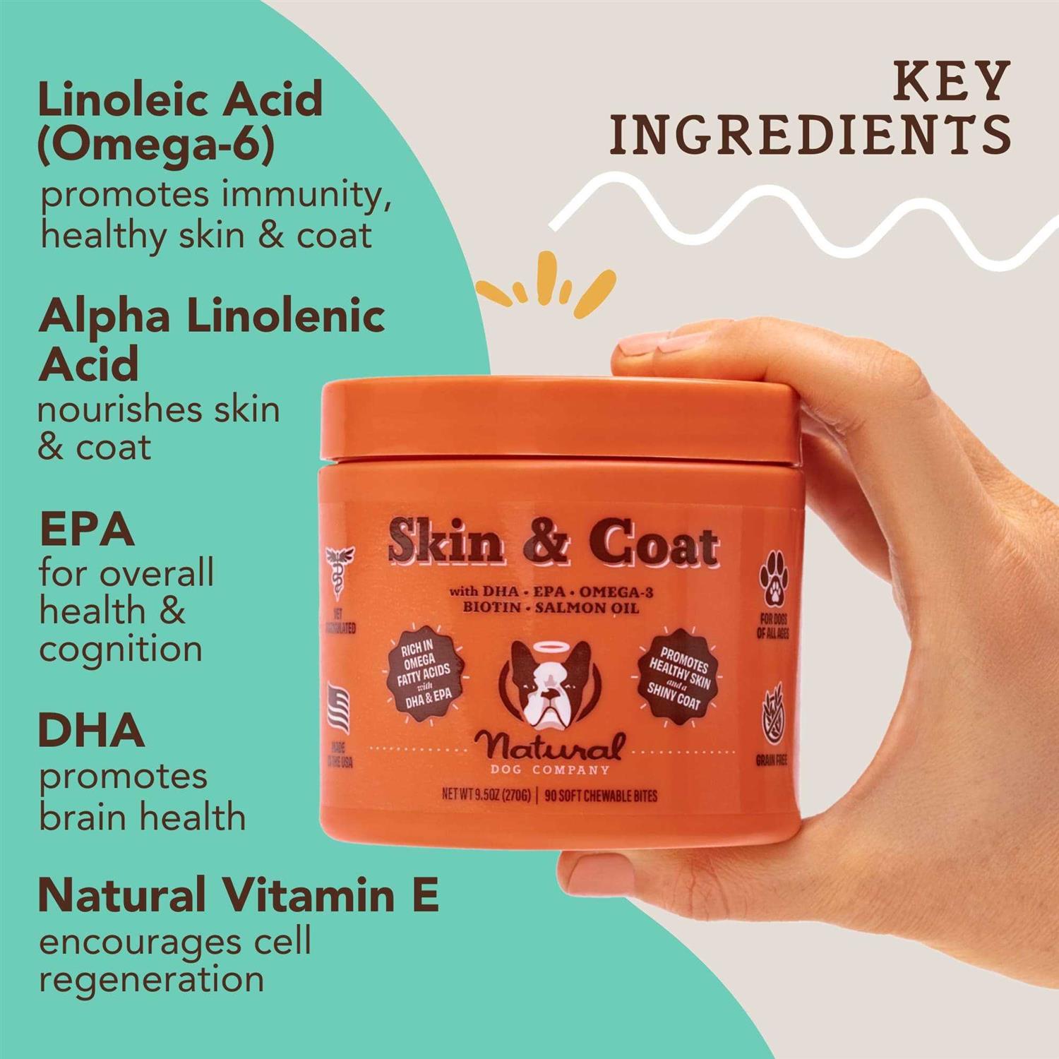 Natural Dog Company Skin & Coat