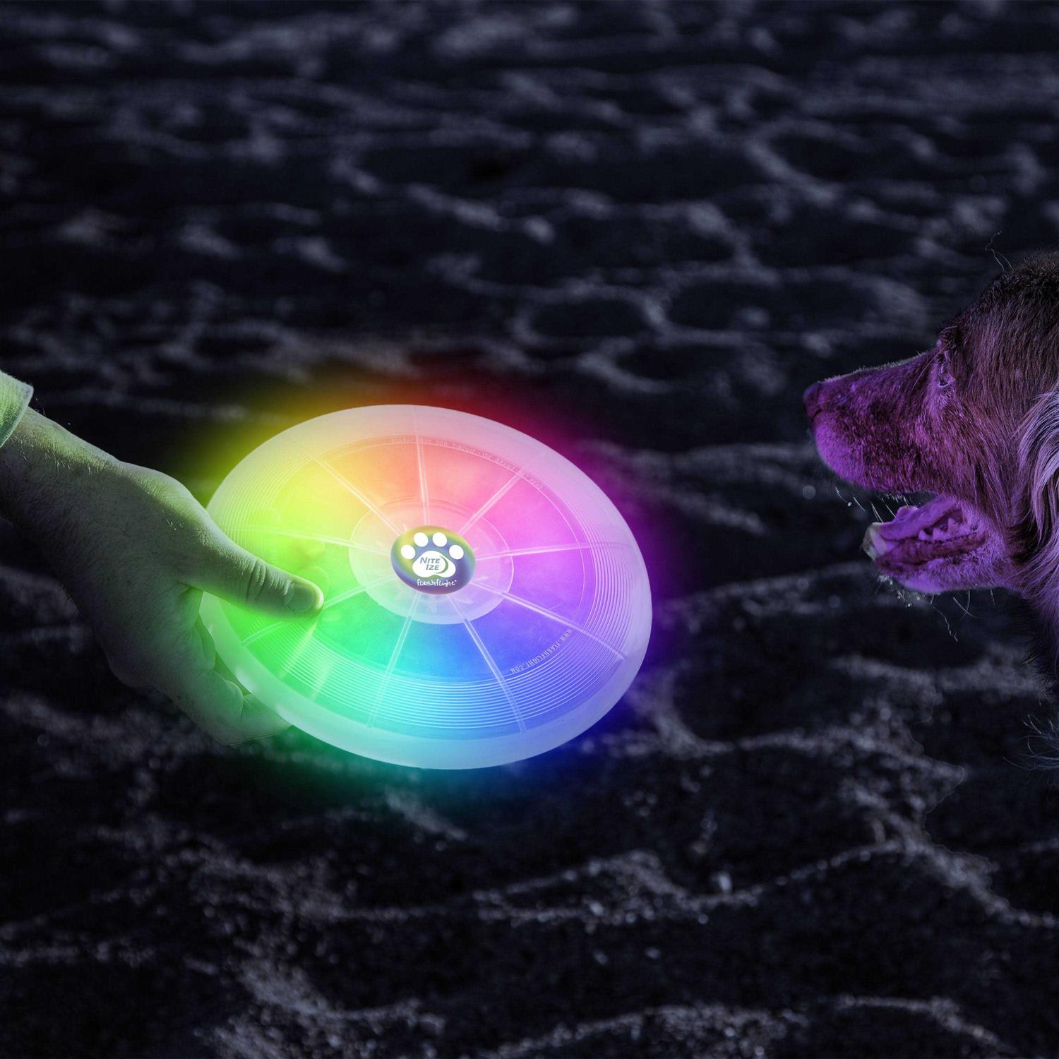 Nite Ize Flashflight Dog Discuit LED Flying Disc