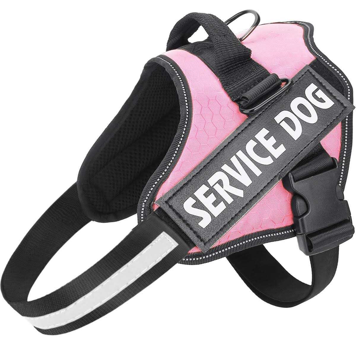 MUMUPET Service Dog Harness, No Pull Easy On and Off Pet Vest Harness
