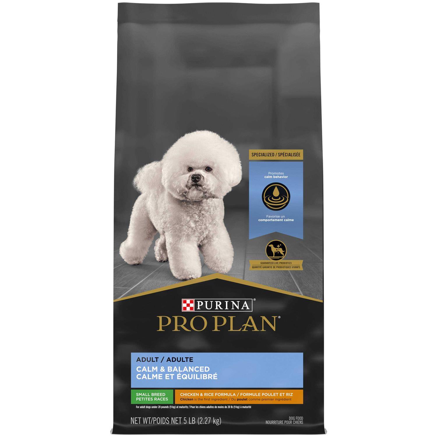 Purina Pro Plan Calm Balanced Adult Small Breed Chicken Rice Formula Dry Dog Food