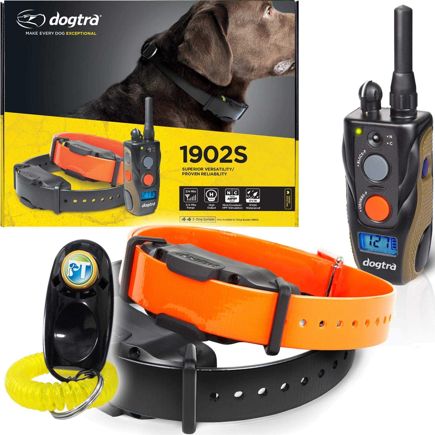 Dogtra 1902S 2 Dog 3/4 Mile Remote Training Collar