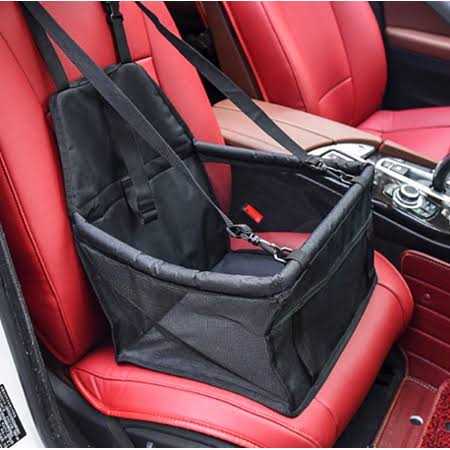 Pet Dog Car Seat, Breathable and Foldable Pet Car Basket, Pet Dog Booster Portable Seat, Suitable for Small and