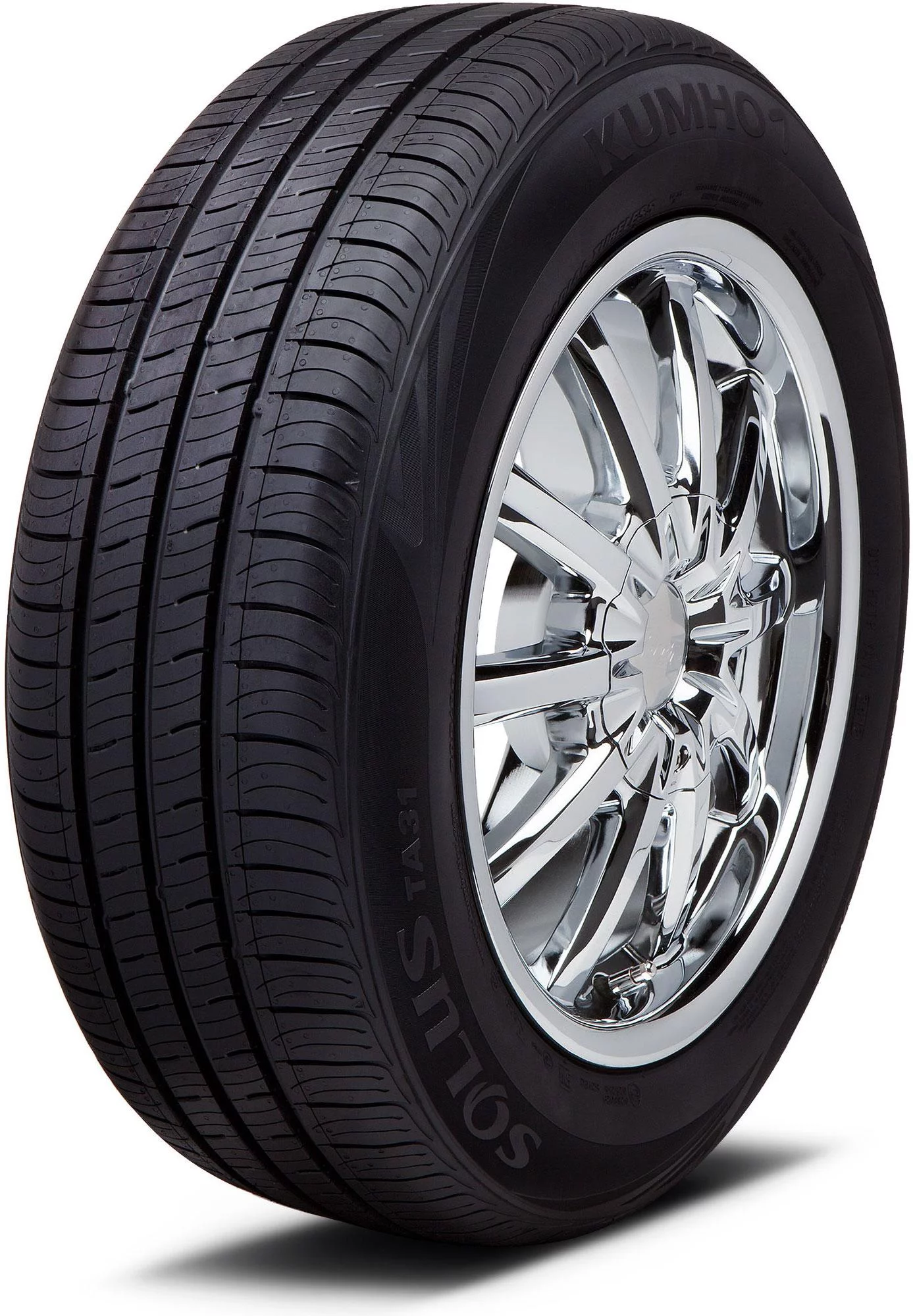 Kumho Solus TA31 All Season 205/55R16 91H Passenger Tire Fits: 2012-13 Honda Civic EX-L. 2014-15 Honda Civic EX
