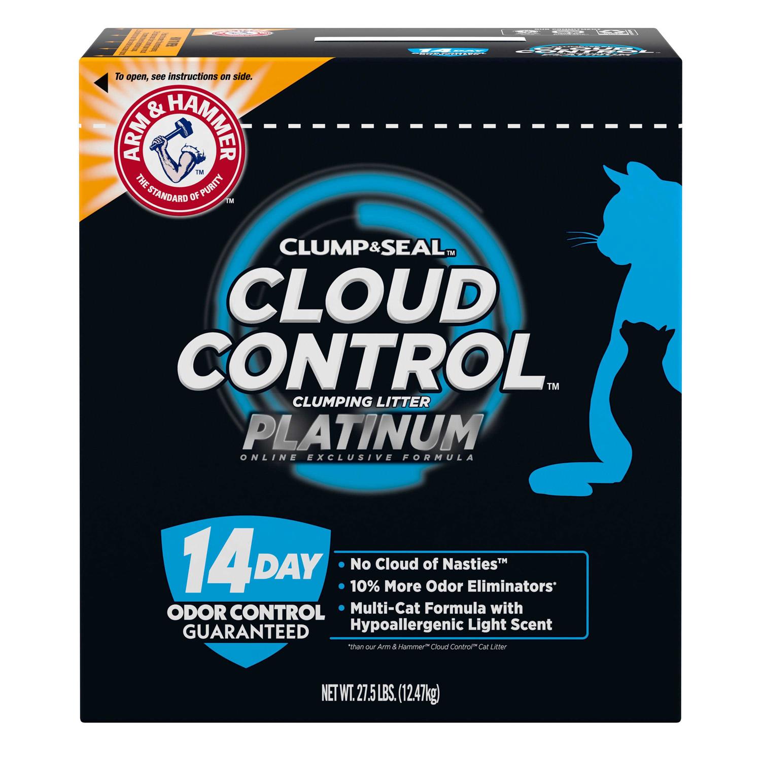Arm & Hammer Cloud Control Platinum Clumping Cat Litter