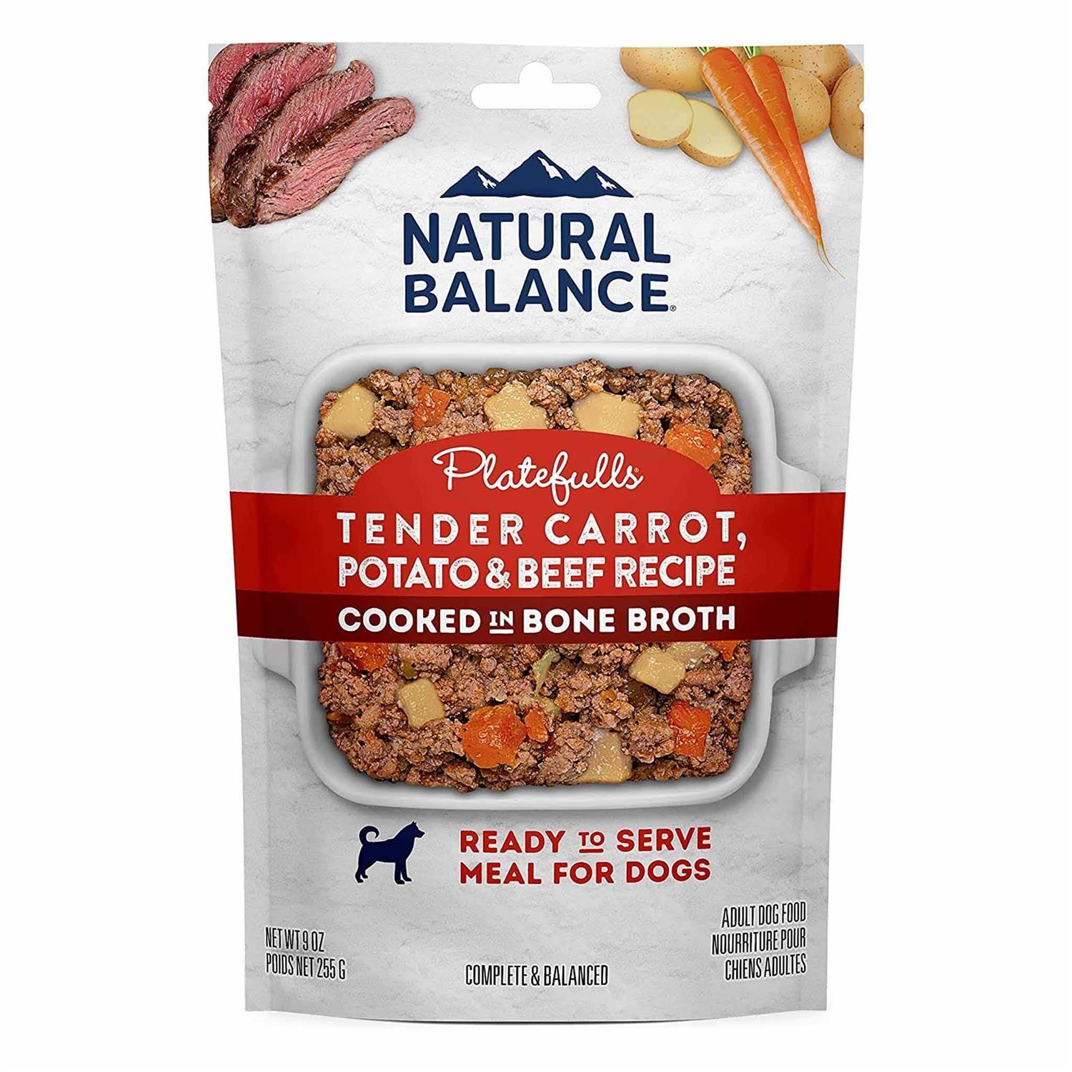 Natural Balance Platefulls Tender Beef & Potato Recipe Wet Dog Food
