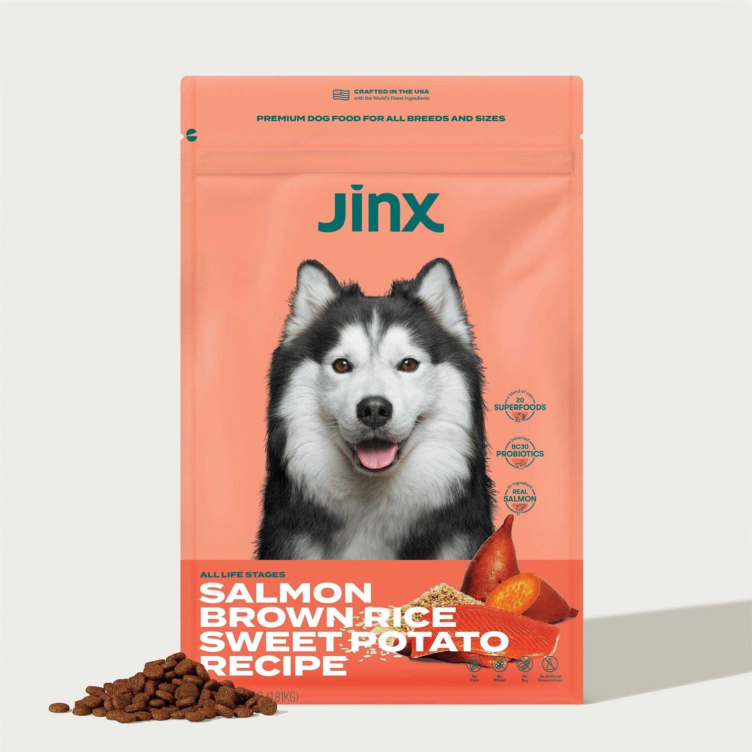 Jinx Salmon Brown Rice & Sweet Potato Dry Dog Food