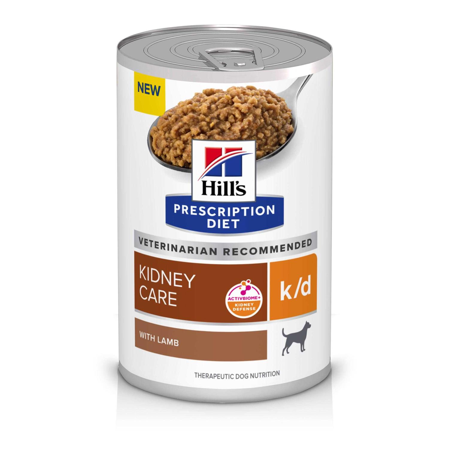Hill’s Prescription Diet k/d Kidney Care with Lamb Wet Dog Food