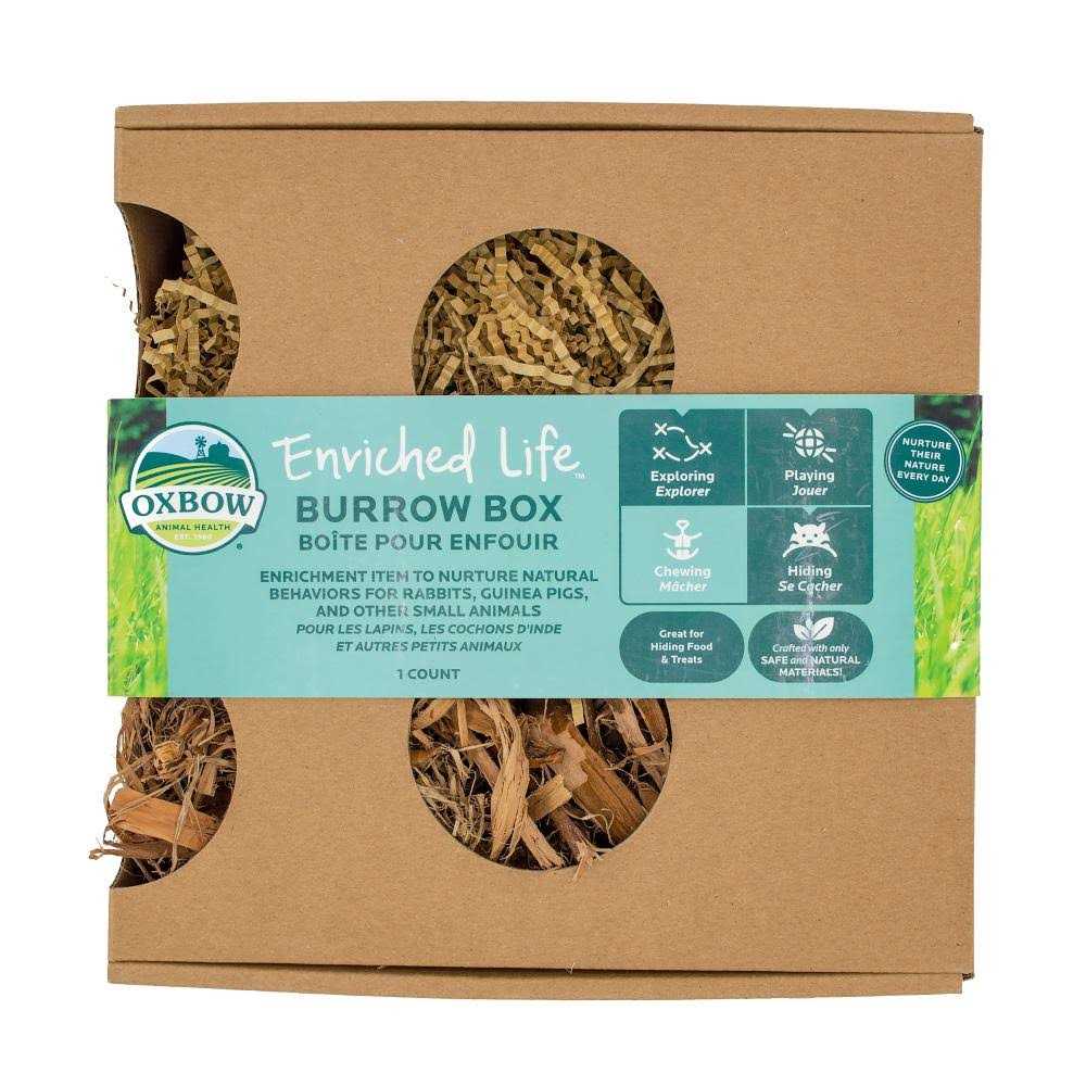 Oxbow Enriched Life Burrow Box Small Animal Toy