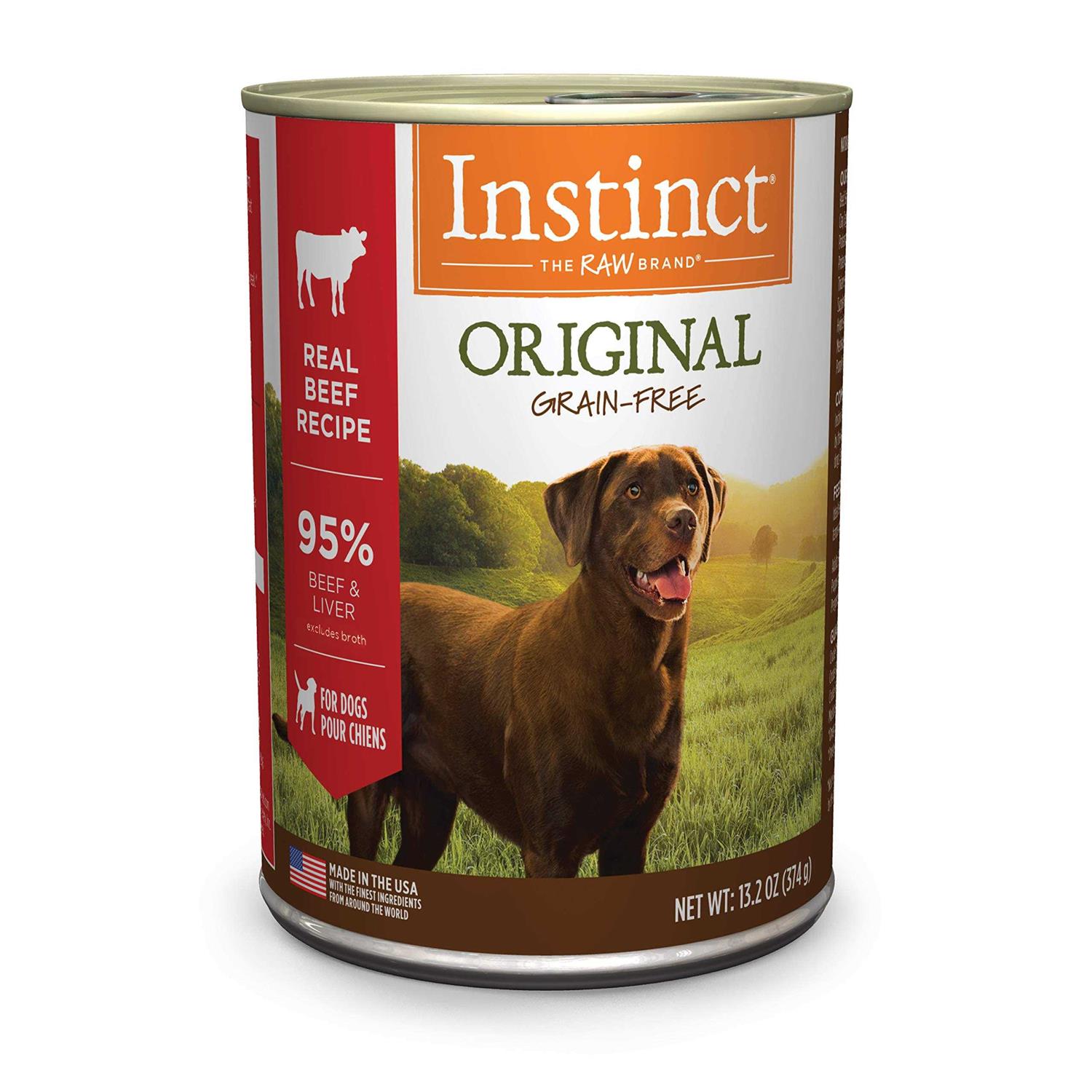 Instinct Grain-Free Beef Formula Canned Dog Food
