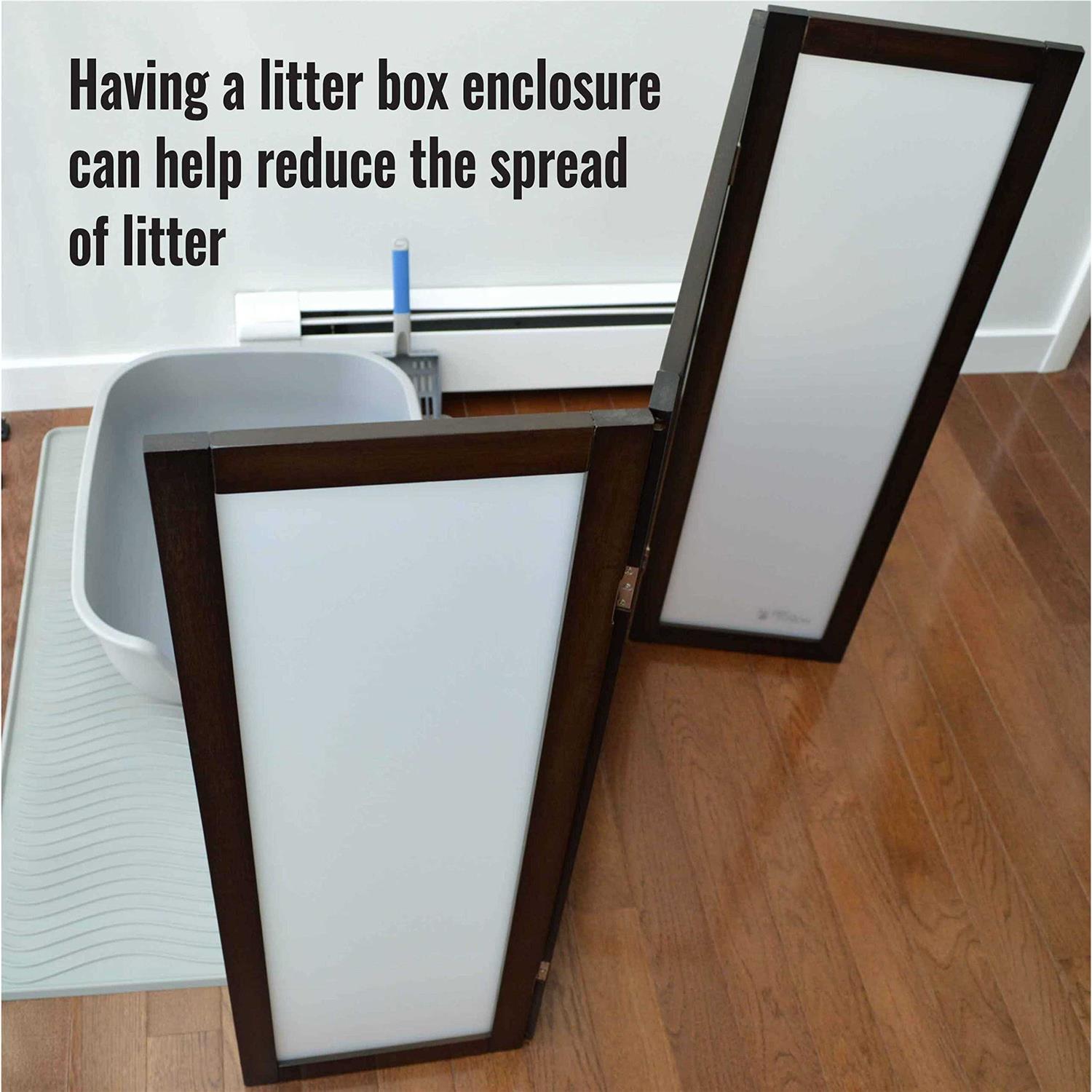 PetFusion Modest Cat Litter Box Privacy Screen