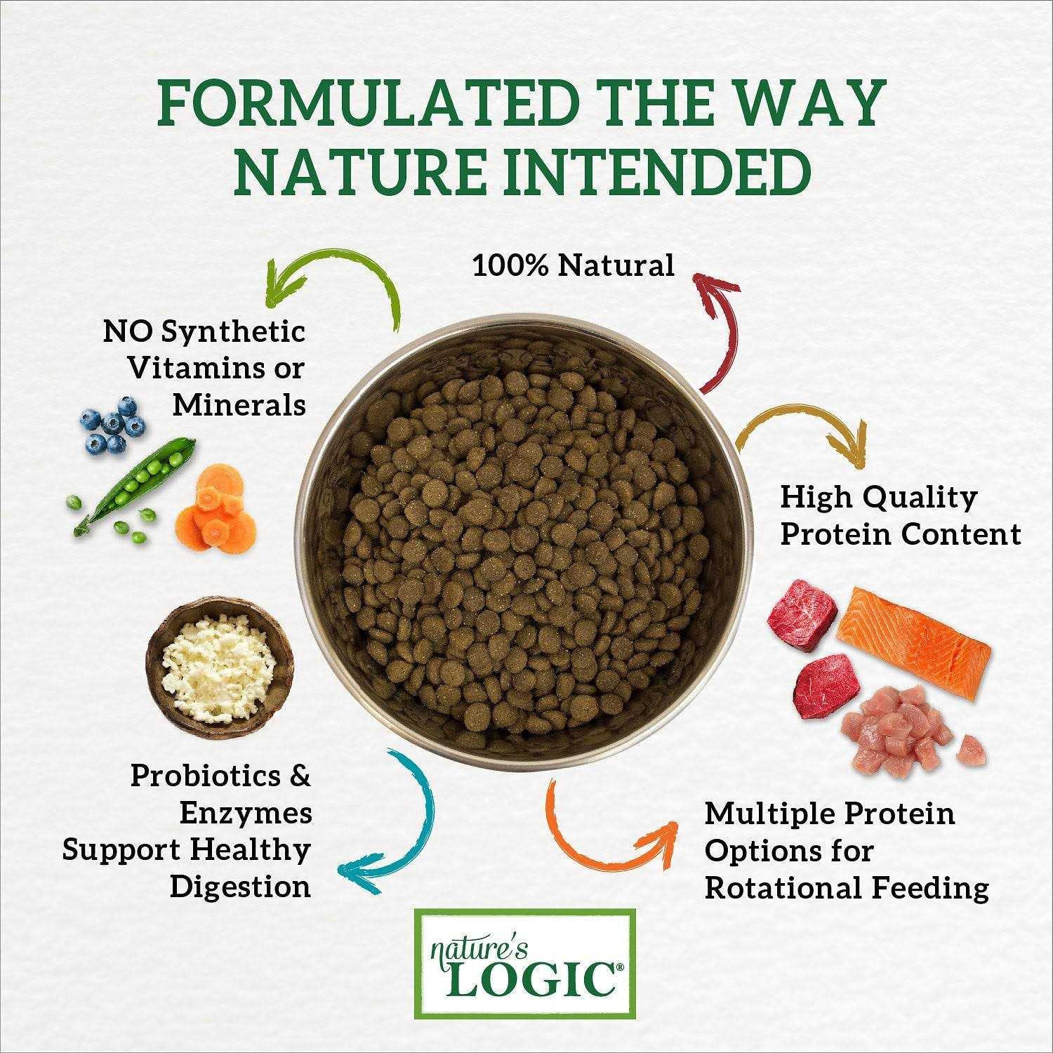 Nature’s Logic Canine Beef Meal Feast Grain-Free Dry Dog Food