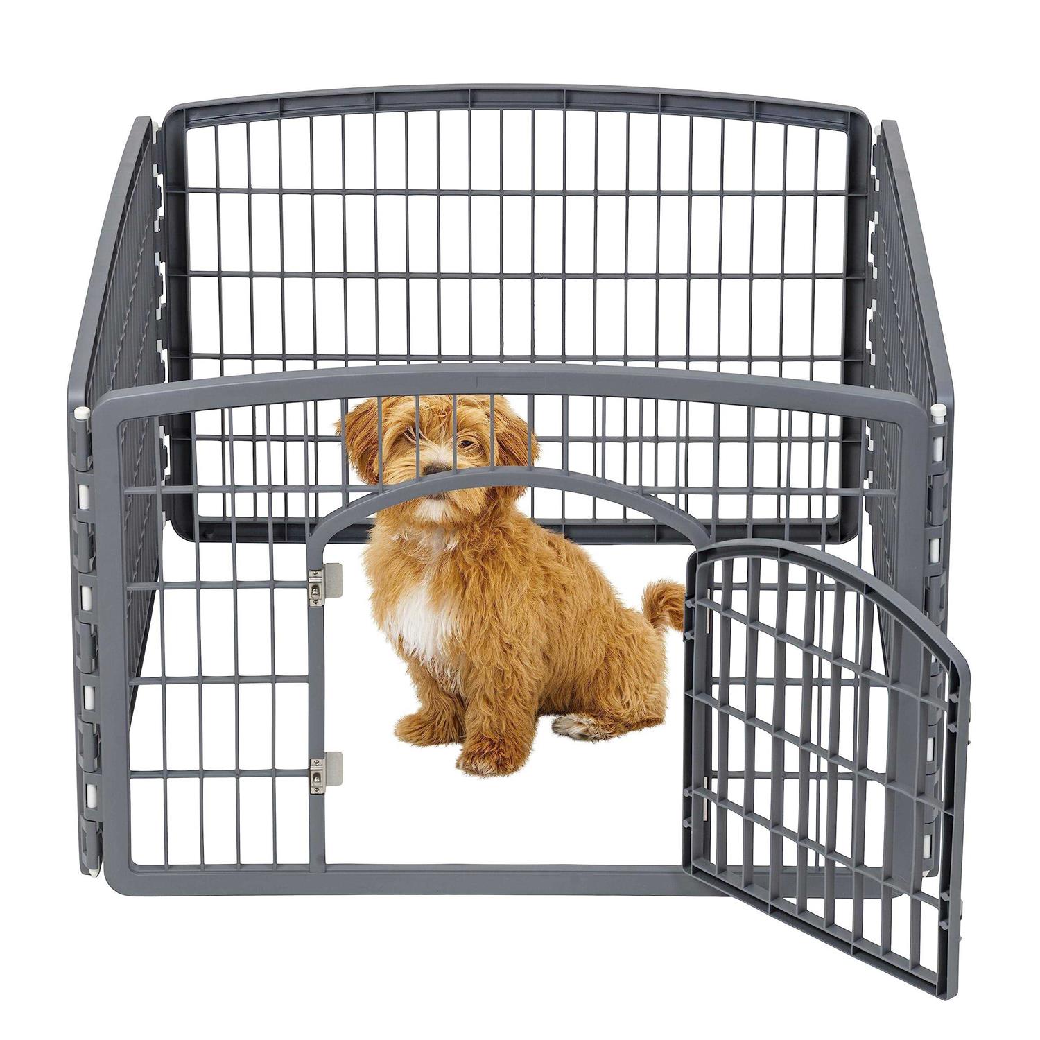 Iris USA Exercise 4-Panel Pet Playpen with Door