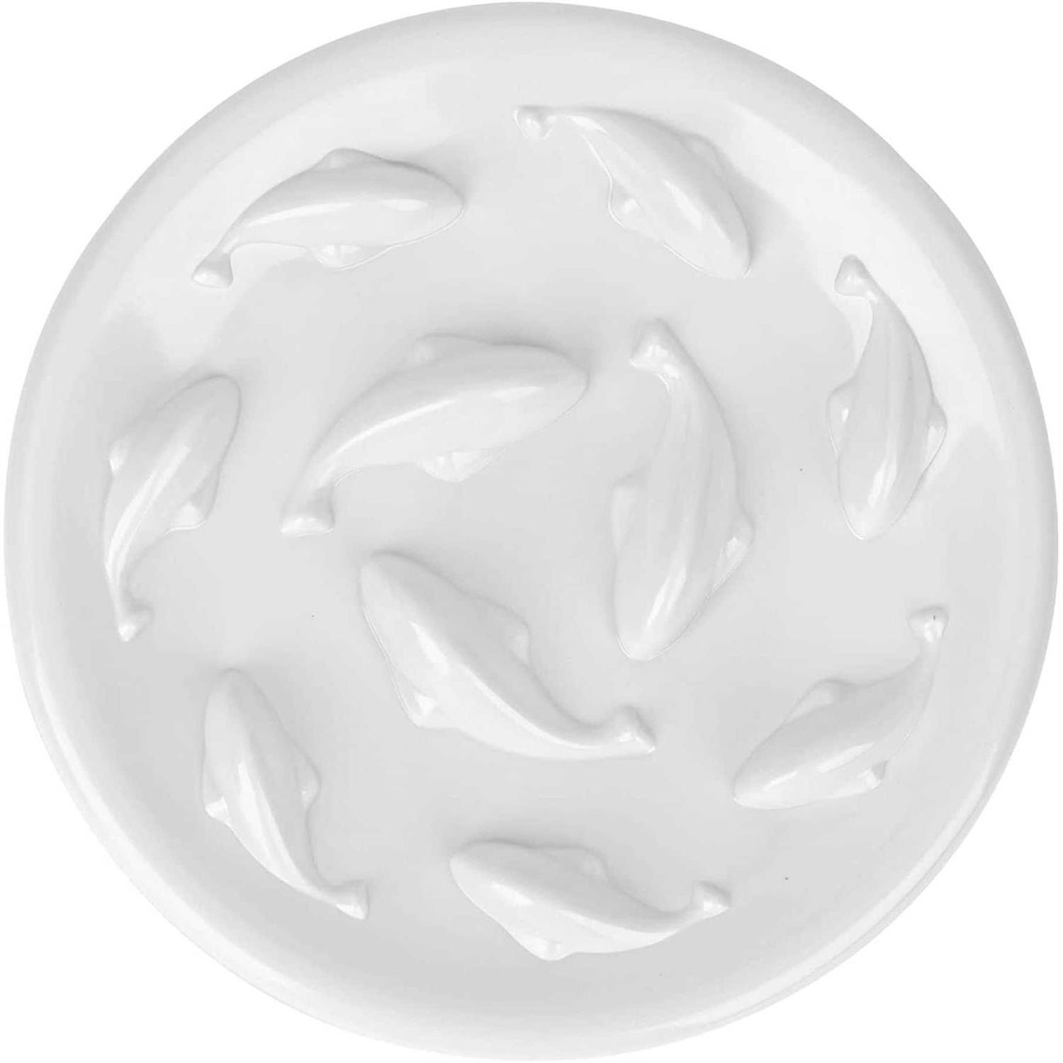 Slow Feeder Bowl for Cats and Small Dogs,Cilkus Fish Pool Design