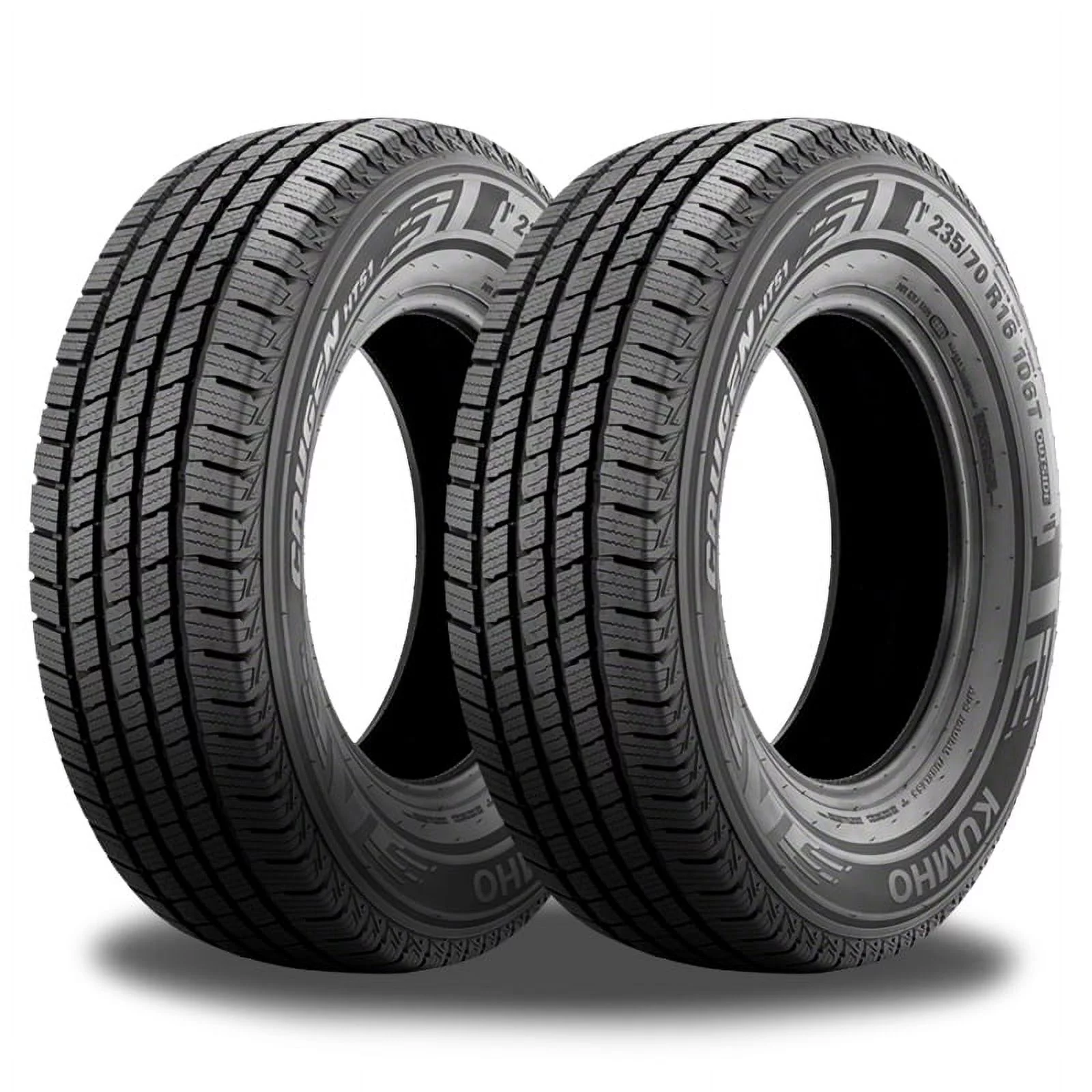 4 KUMHO Crugen HT51 255/70R17 112T All Season Tires 70000 Mileage. 3PMSF Rated 2262153 / 255/70/17 / 2557017