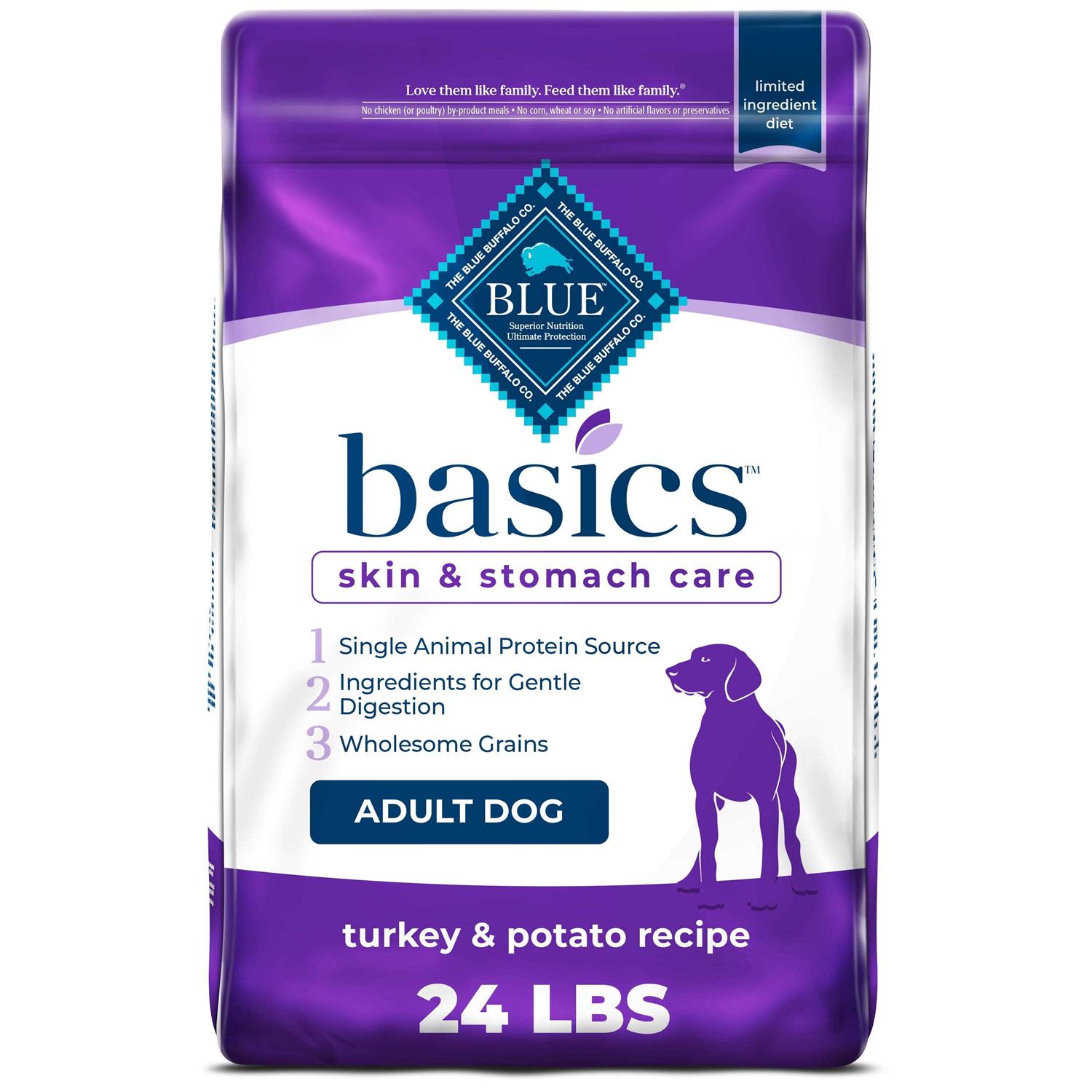 Blue Buffalo Basics Adult Turkey Potato Dry Dog Food