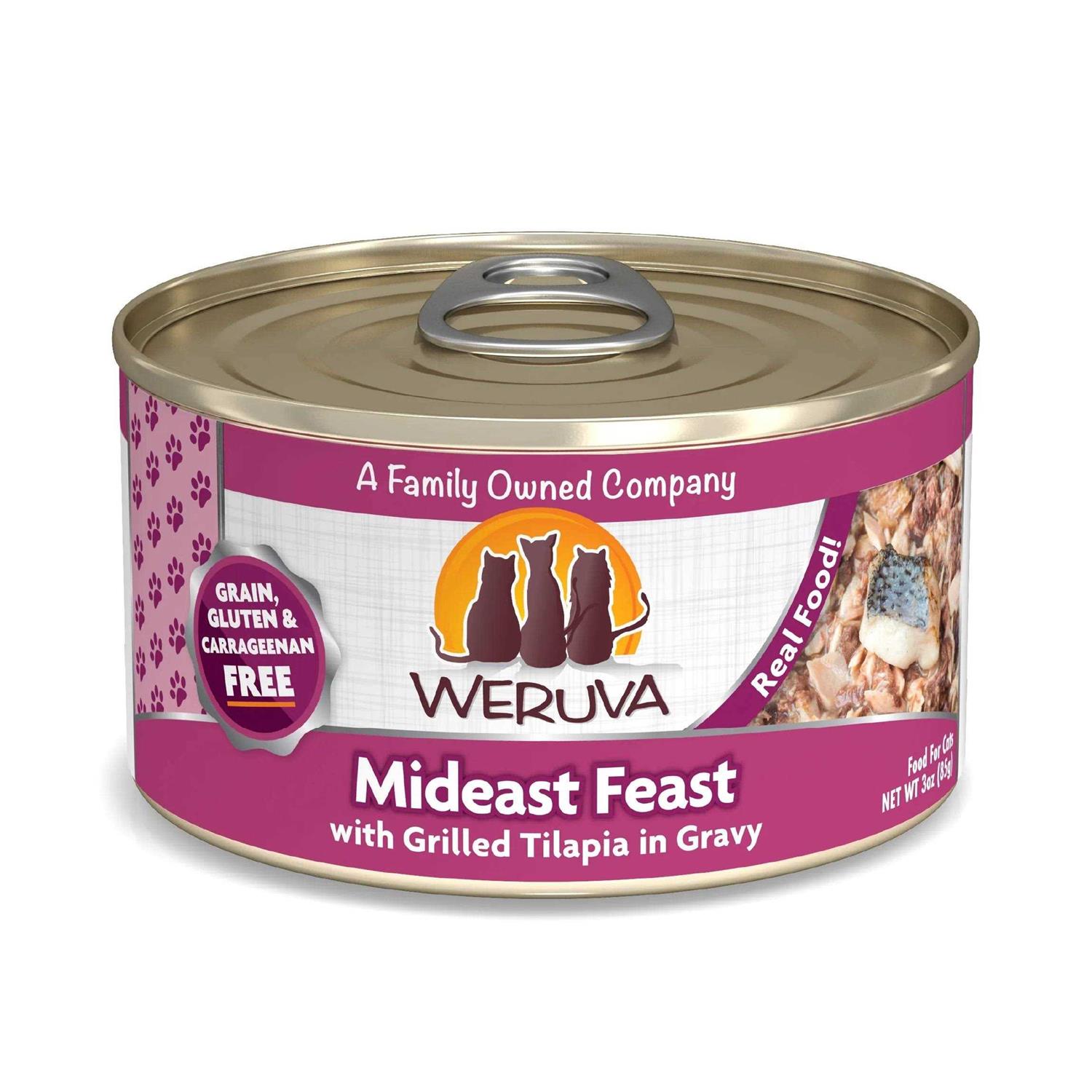 Weruva Grilled Tilapia Mideast Feast Cat Food