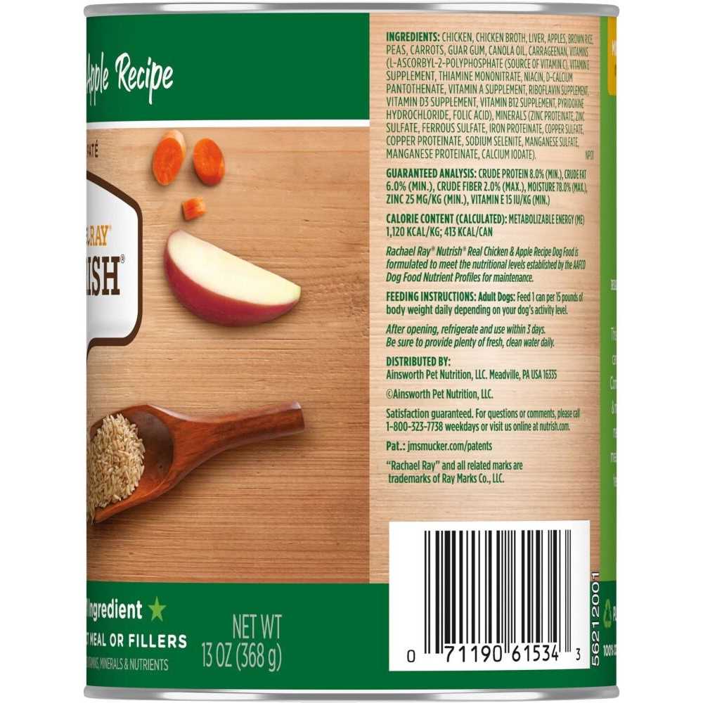 Rachael Ray Nutrish Real Chicken & Apple Dog Food