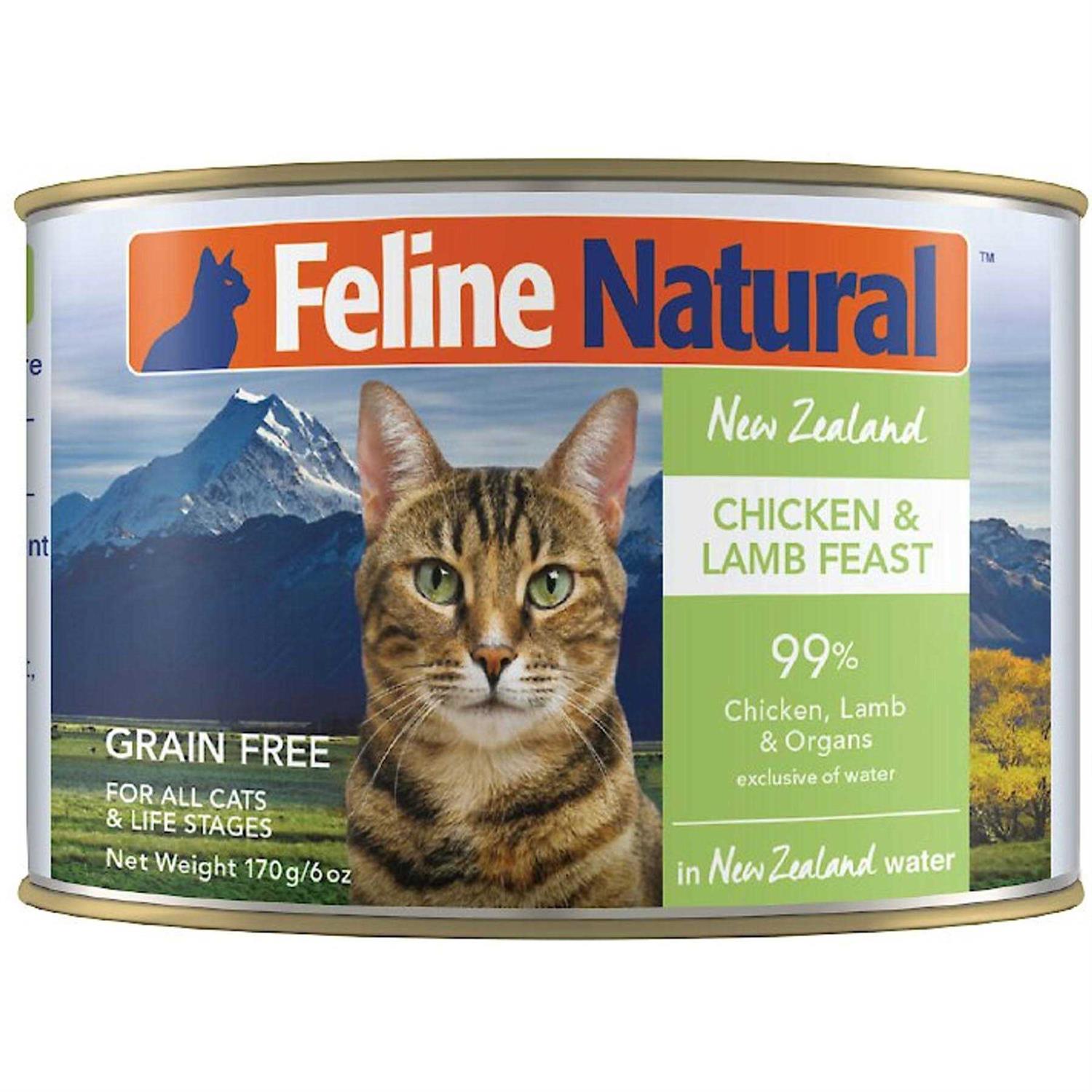 Feline Natural Canned Chicken & Lamb Feast Cat Food