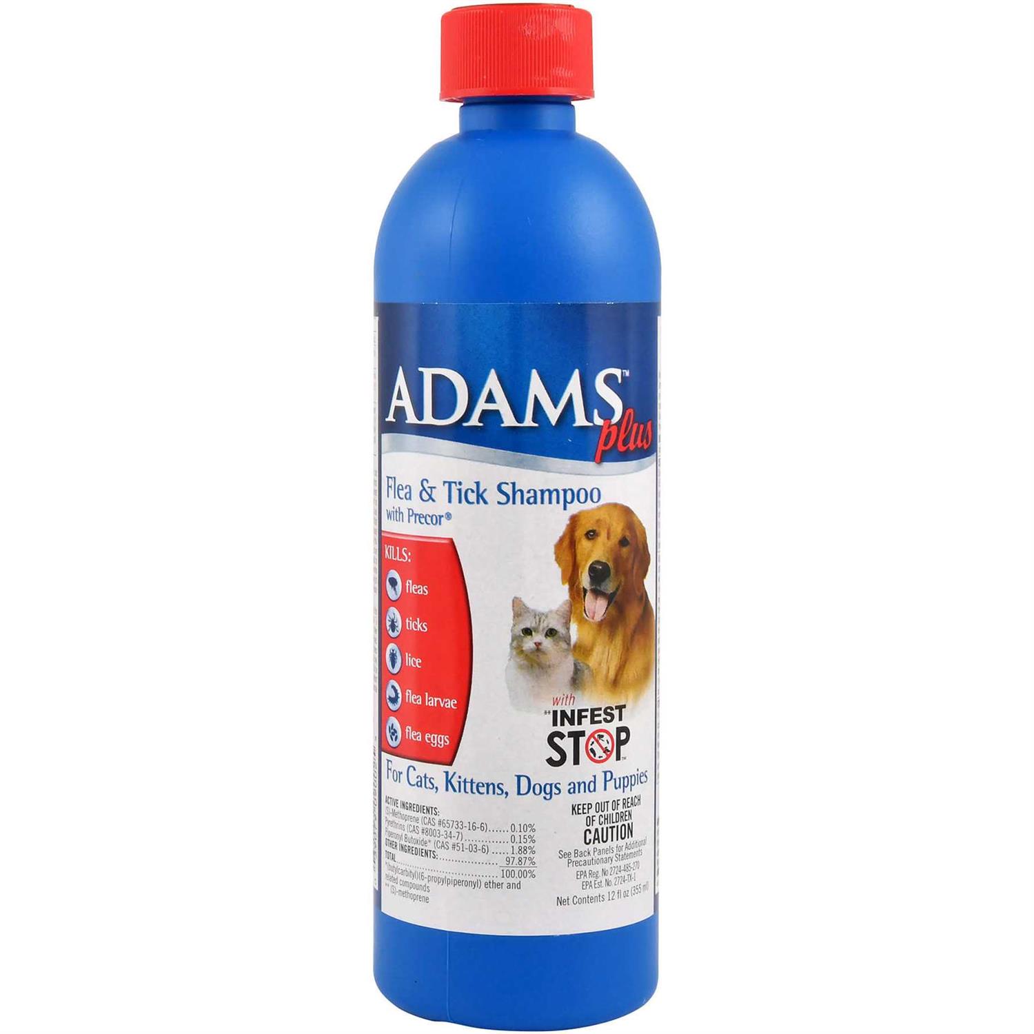 Adams Plus Flea Tick Shampoo