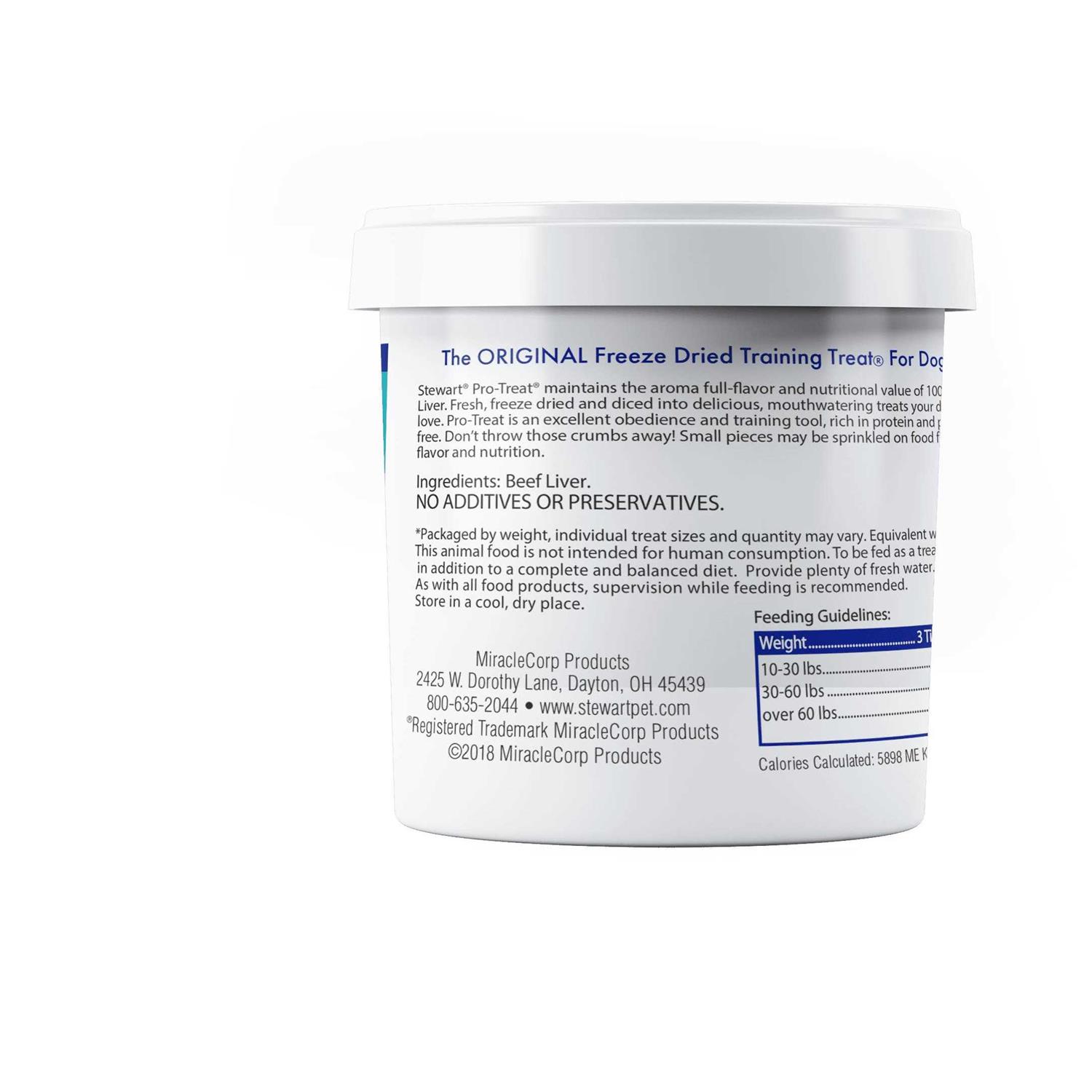 Stewart Pro-Treat Freeze Dried Beef Liver Treats