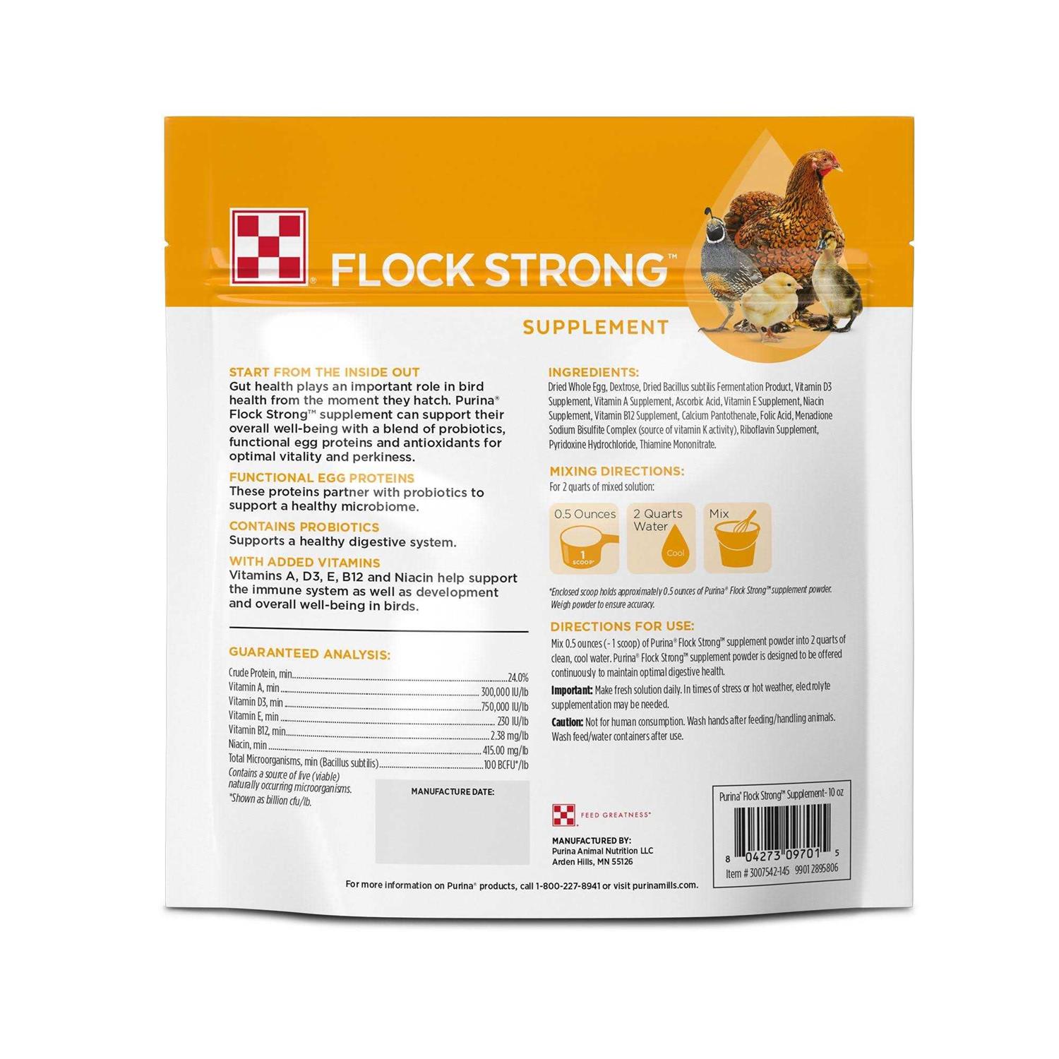 Purina Flock Strong Poultry Supplement