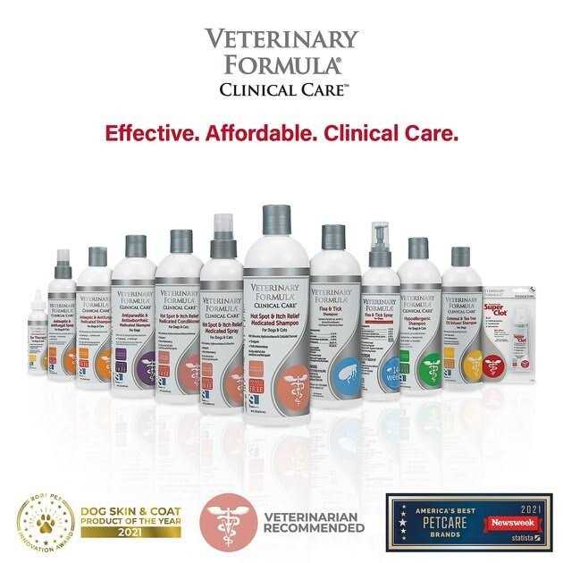 Veterinary Formula Clinical Care Hot Spot & Itch Relief Medicated Shampoo