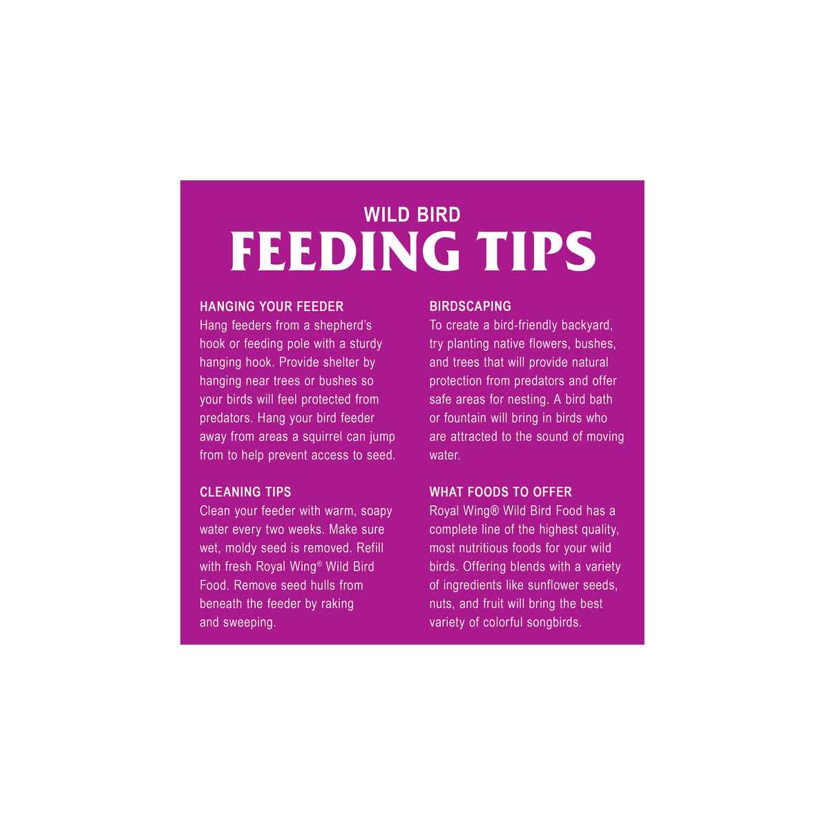 Royal Wing Classic Mix Wild Bird Food 1868483