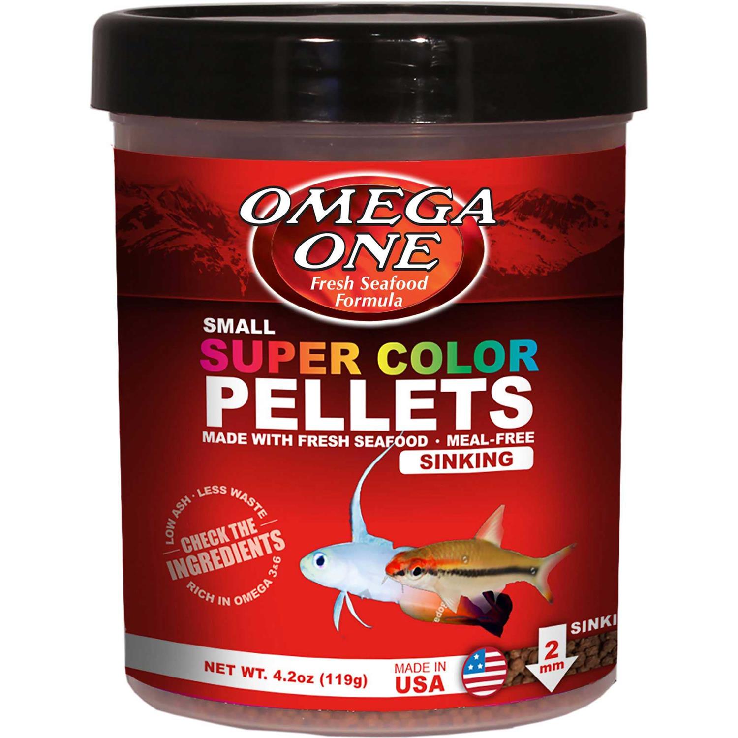 Omega One Super Color Sinking Pellets