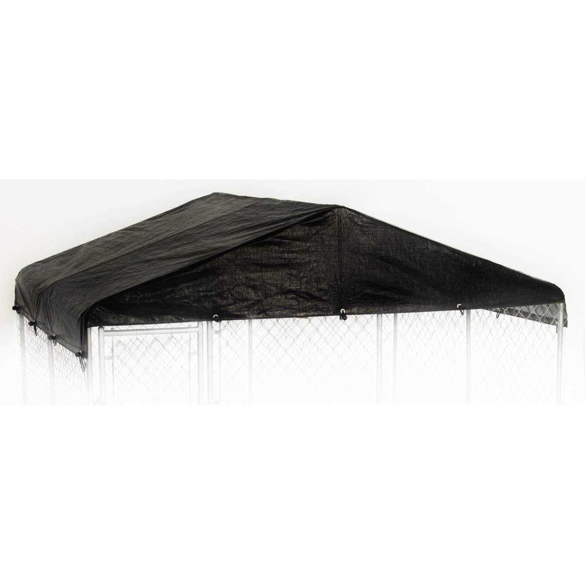 5 x Black Kennel Cover Tarp